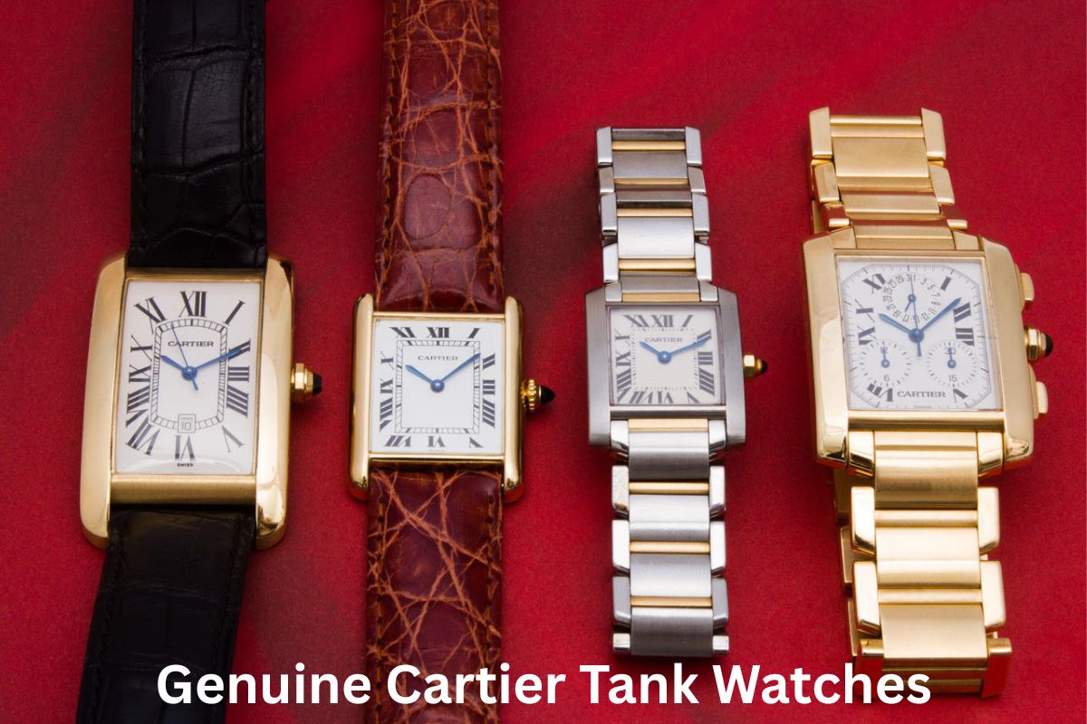 Genuine Cartier Tank Watches