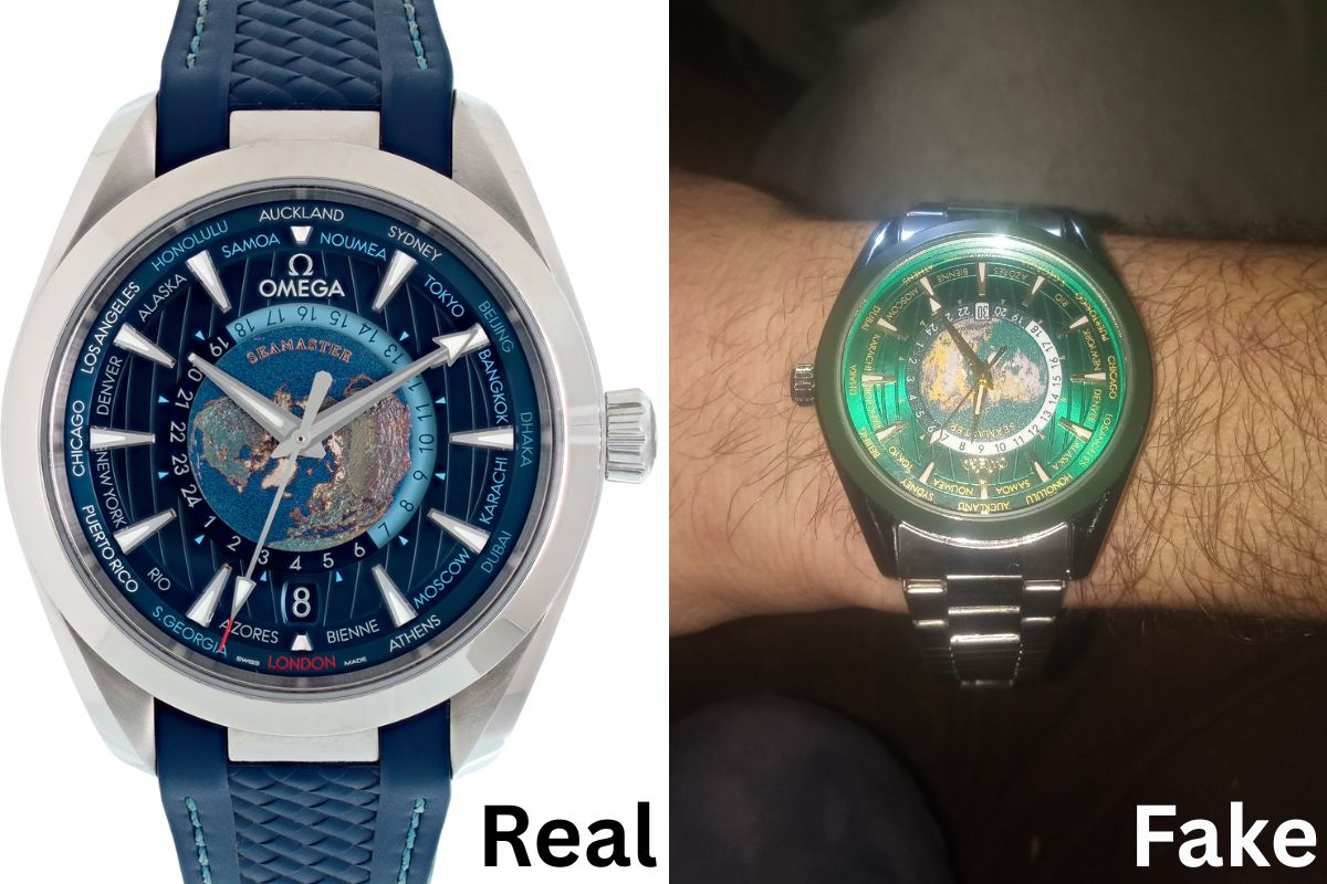How To Spot a Fake Omega Watch: Aqua-Terra Fake vs Real