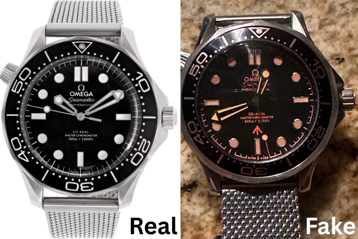 How To Spot a Fake Omega Watch - Seamaster Fake vs Real