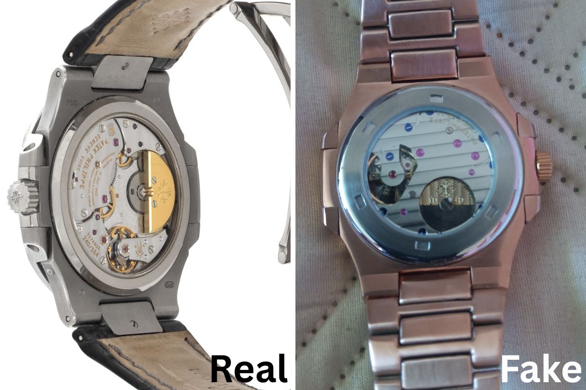 Real Vs Fake Patek Philippe Movement