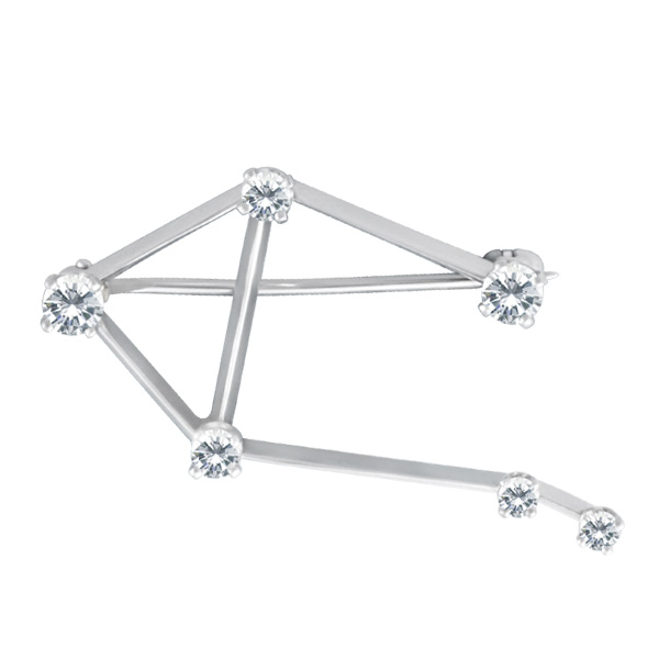 A.G.A. Correa & Sons Libra pin Gray & Sons Jewelers