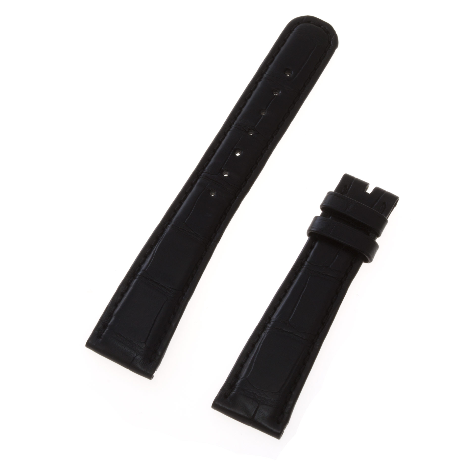 A.Lange & Sohne black alligator strap (20mm x 16mm) A.Lange & Sohne black alligator strap (20mm x 16mm)