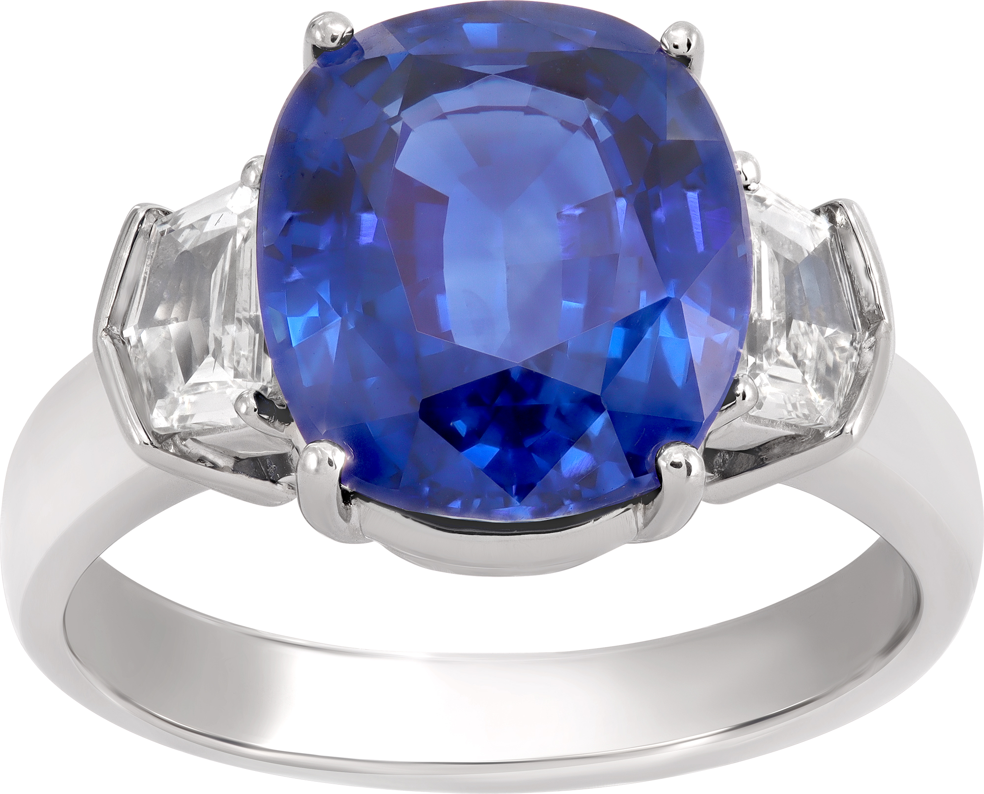 AGL certified Ceylon (Sri Lanka) blue sapphire ring 8.22-carat sapphire S521665