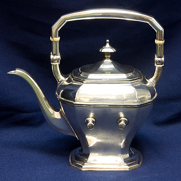 REED & BARTON ティーポット Antique Reed and Barton Sterling Silver Tea-Kettle, 32.86 troy