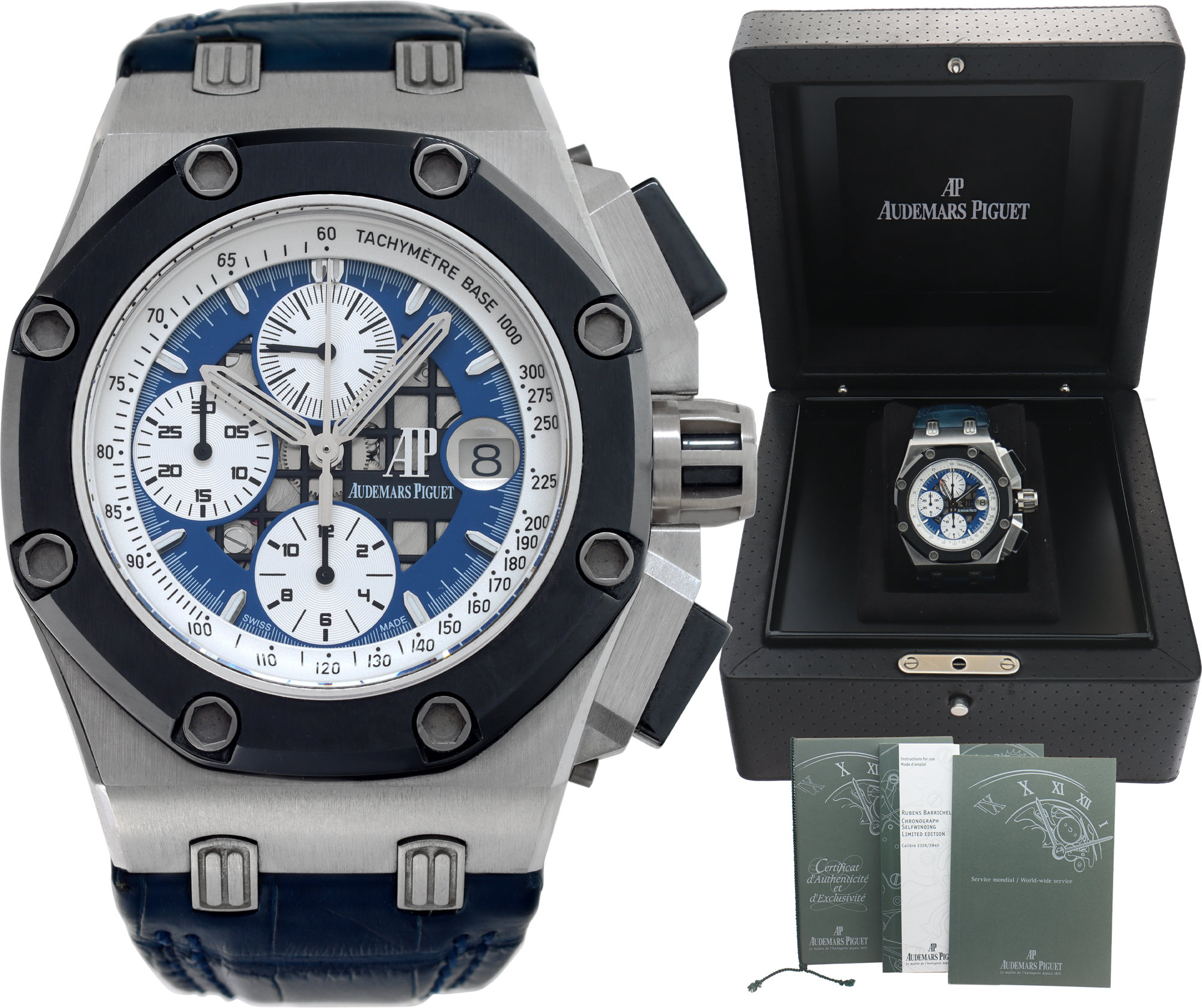 Audemars Piguet Royal Oak Offshore "Rubens Barrichello II Limited Edition" 44mm 26078PO.OO.D018CR.01
