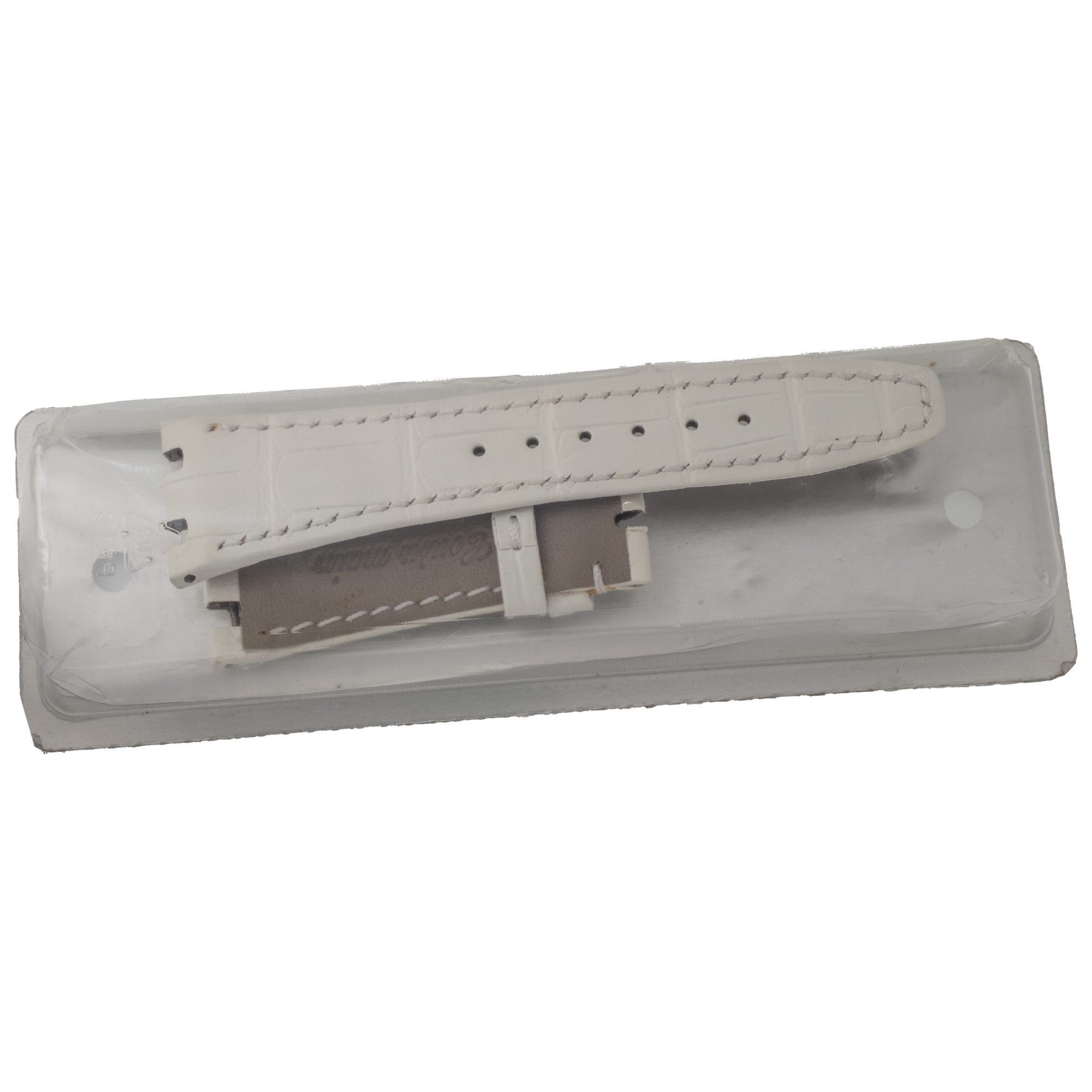 Audemars Piguet Royal Oak White Alligator Strap 23.5x16 | Gray & Sons