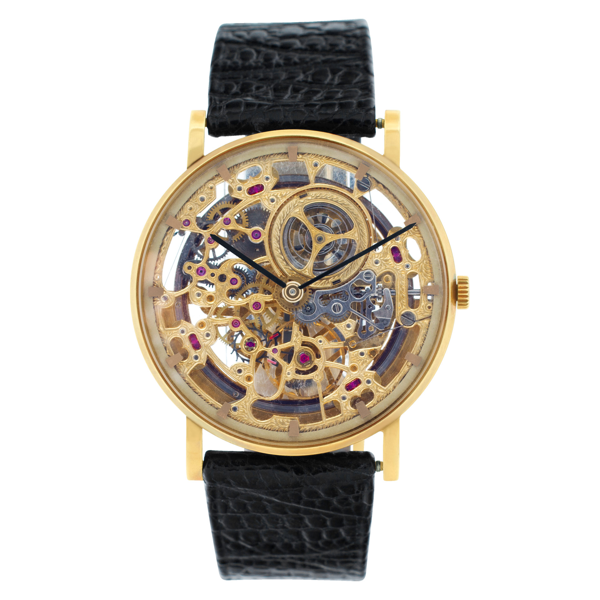 Pre-owned Audemars Piguet Skeleton xxx 18k Gold dial 32mm