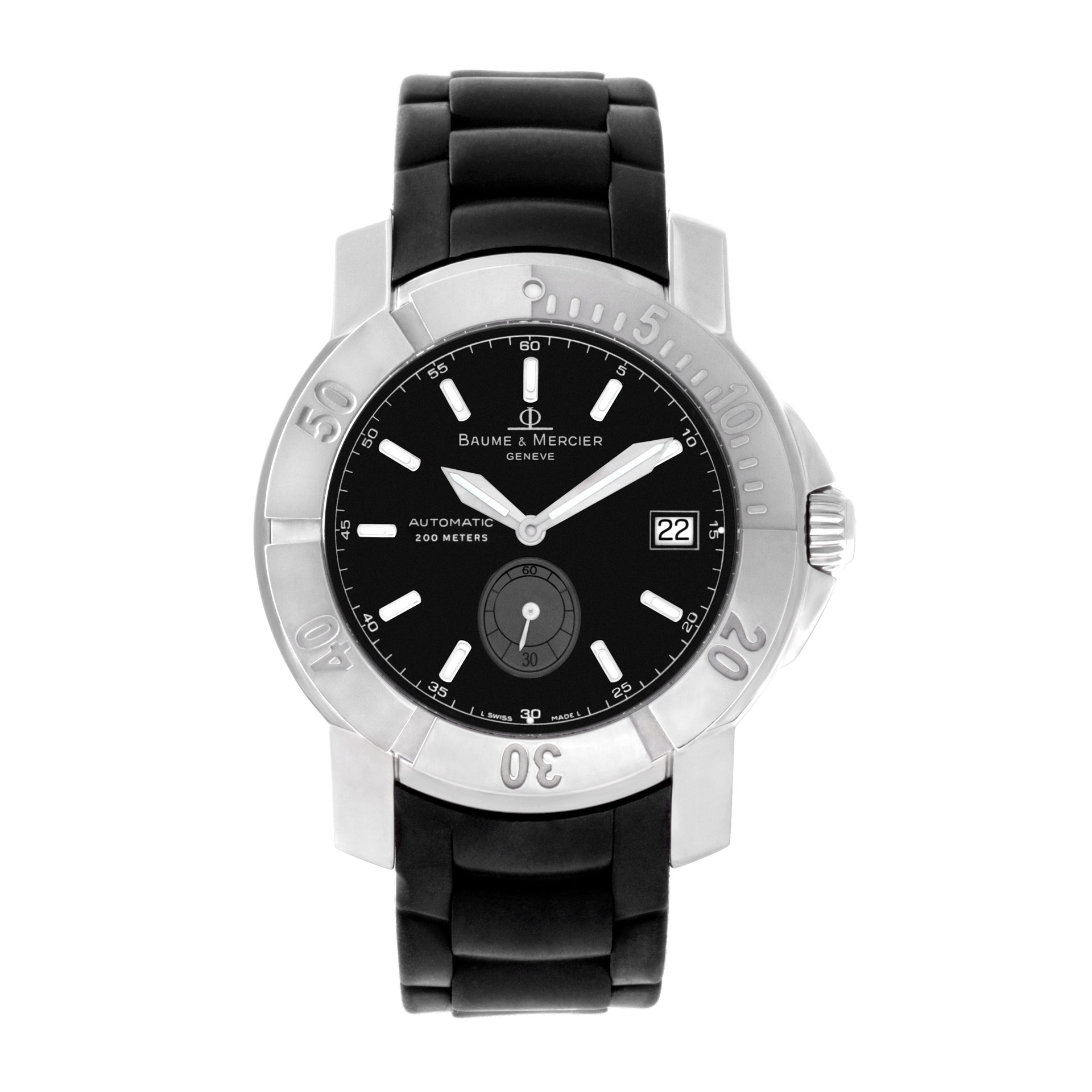 Preowned Baume & Mercier Capeland moa08123 stainless steel