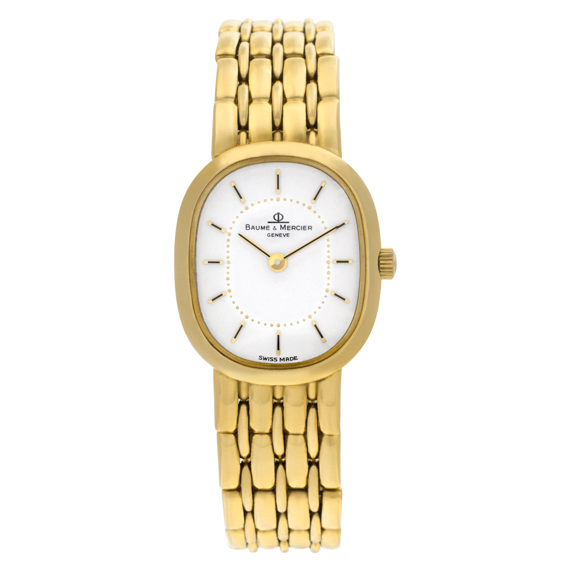 BAUME&MERCIER腕時計 Pre-owned Baume & Mercier Classic 186009 18k White dial |