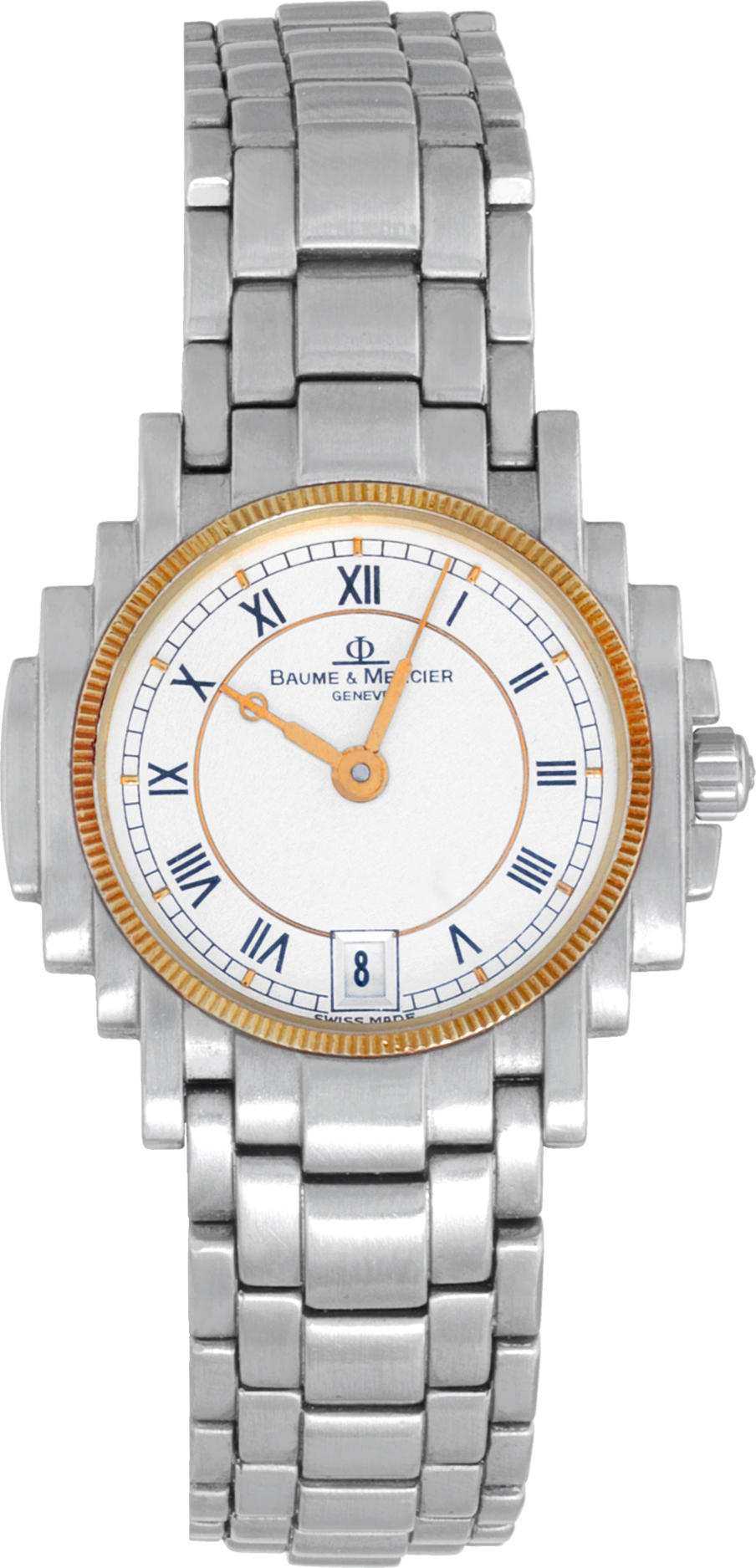 Pre-owned Baume & Mercier Classic 5236.018.3 Stainless Steel