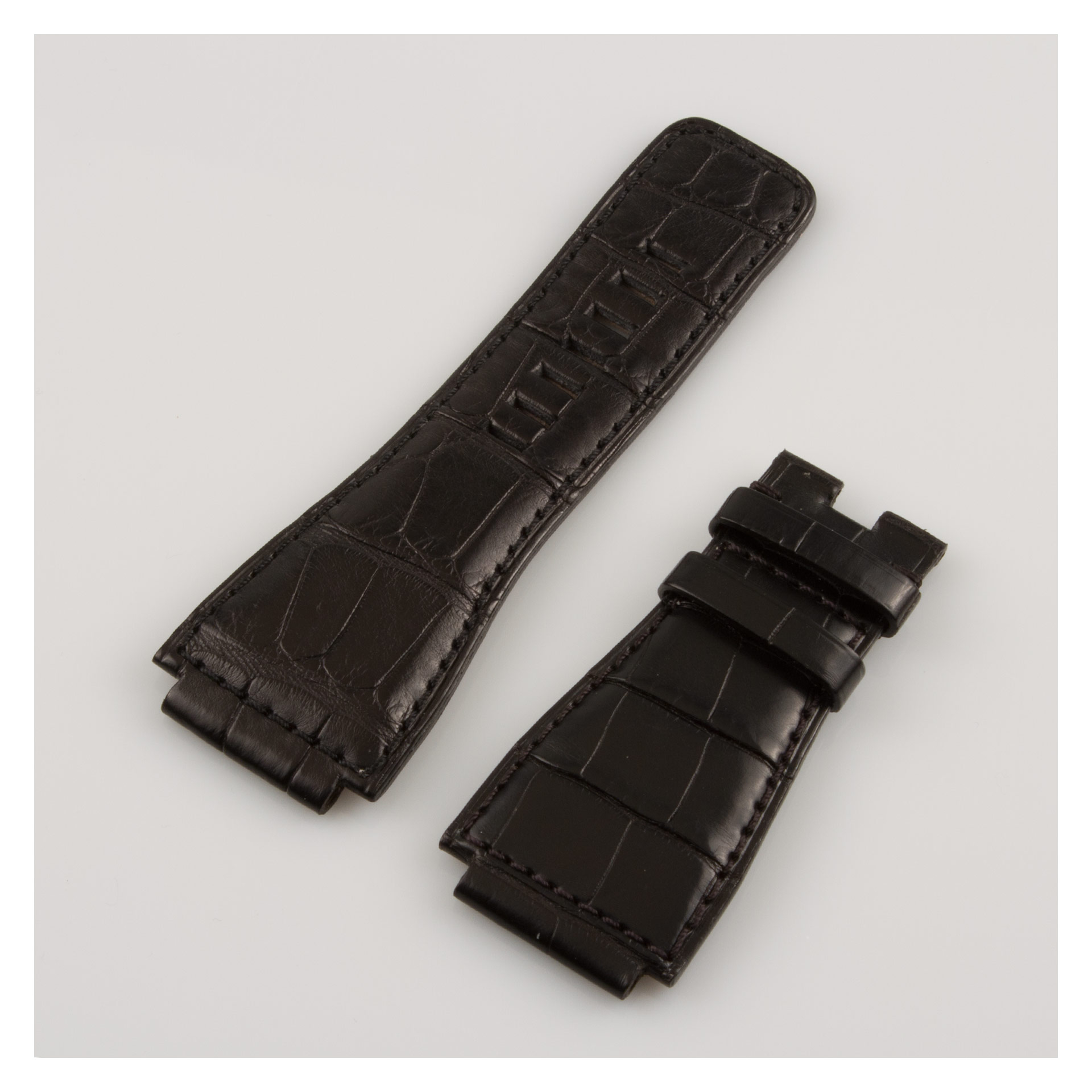 Bell & Ross black alligator strap (24x24) Bell & Ross black alligator strap (24x24)
