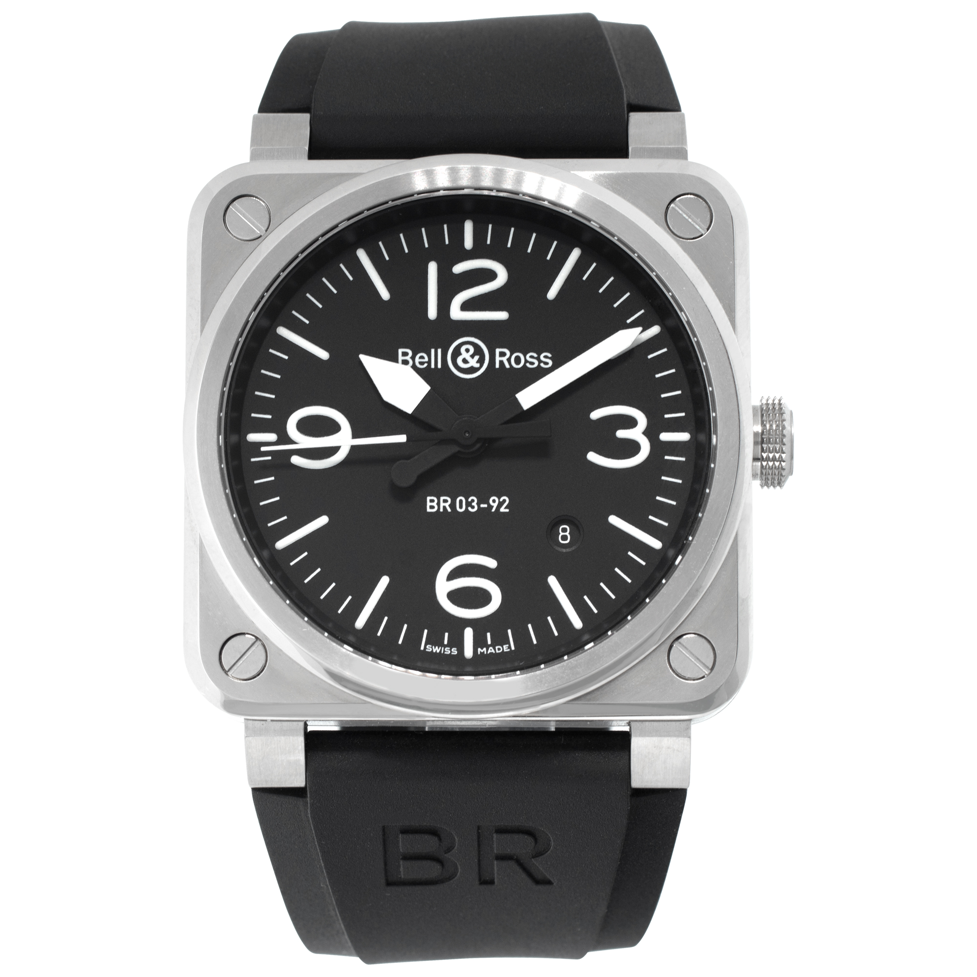 Bell & Ross BR03-92 ステンレス 中古 オーバーホール済み Used Bell & Ross BR03-92 BR03-92-S stainless steel | Gray & Sons