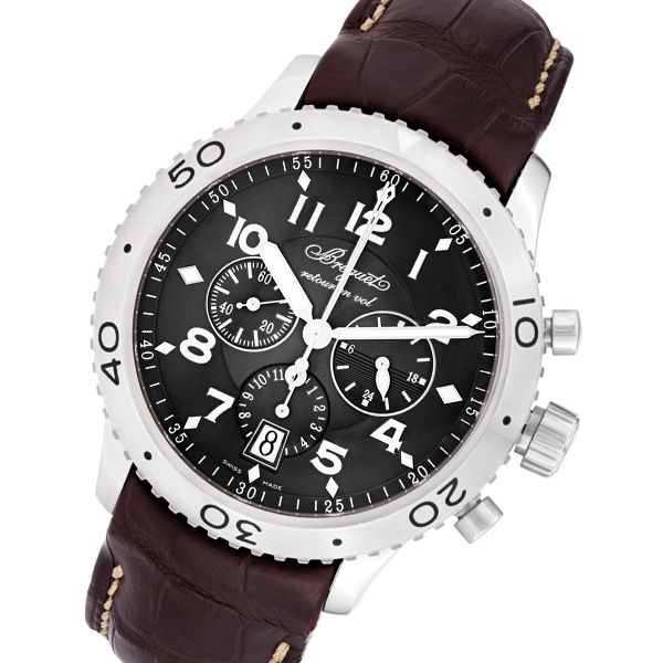 Preowned Breguet Type XXI 3810 stainless steel 43mm auto |