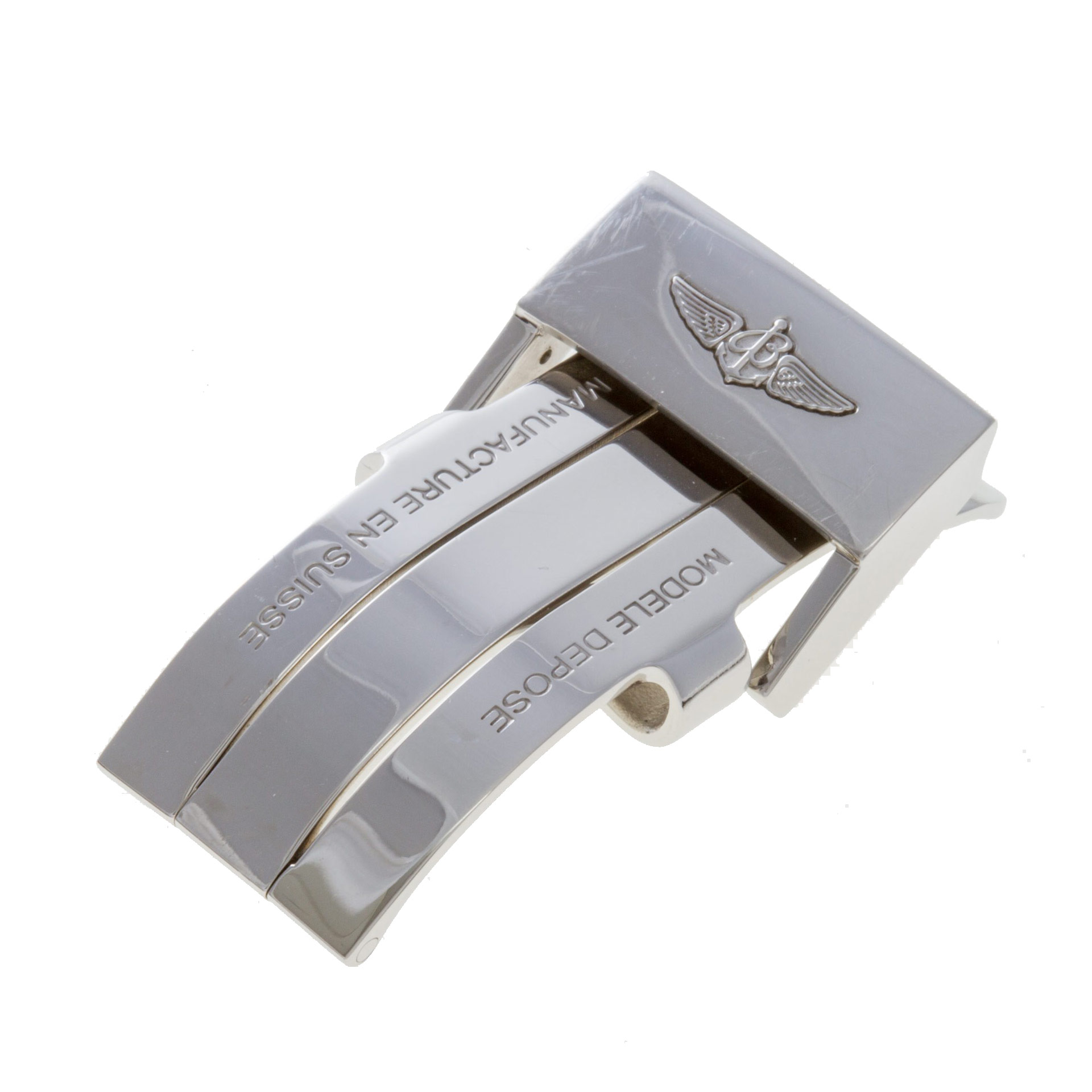 Breitling 18mm stainless steel deployment buckle