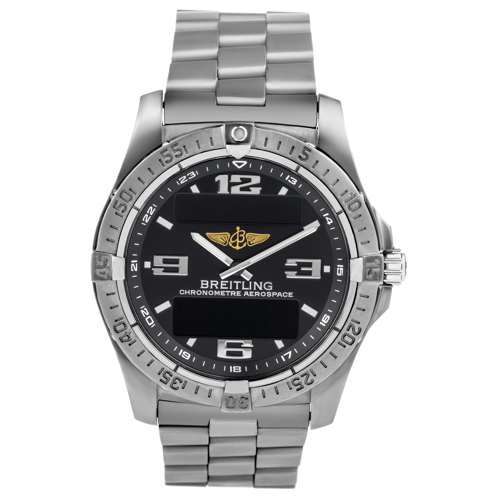 Pre-owned Breitling Aerospace e79362 titanium 40mm Quartz