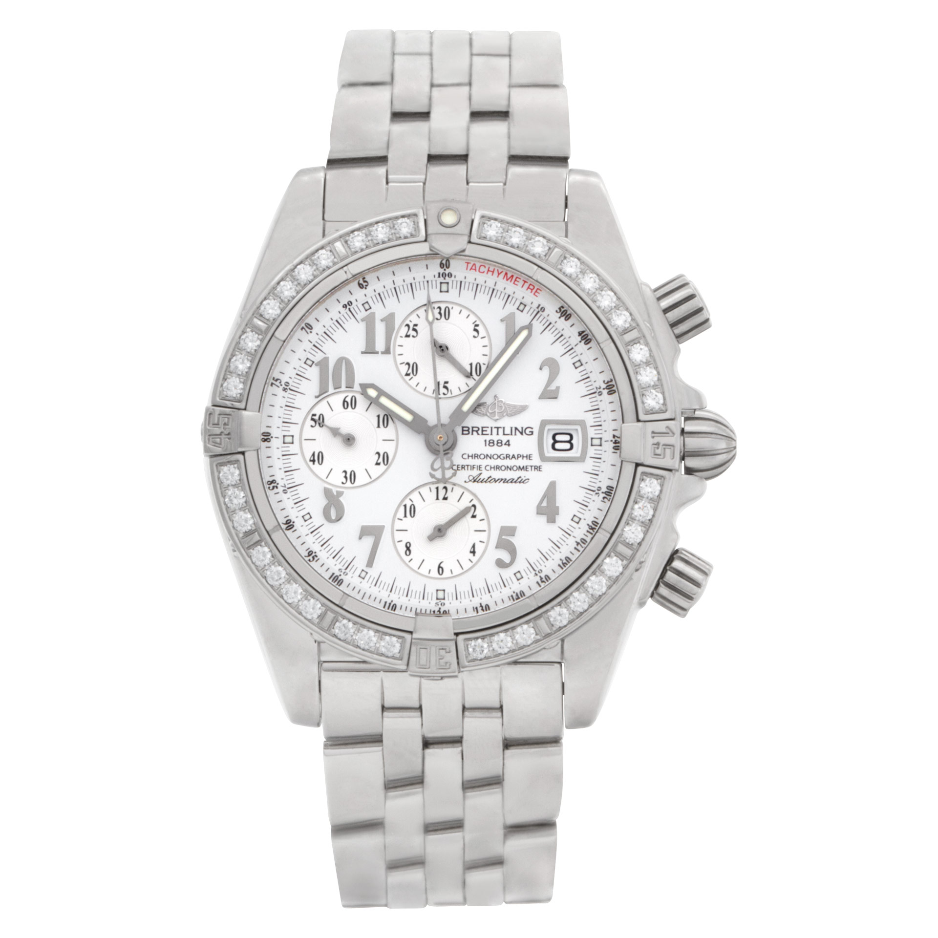 Pre-owned Breitling Chronomat Evolution A13356 Stainless |