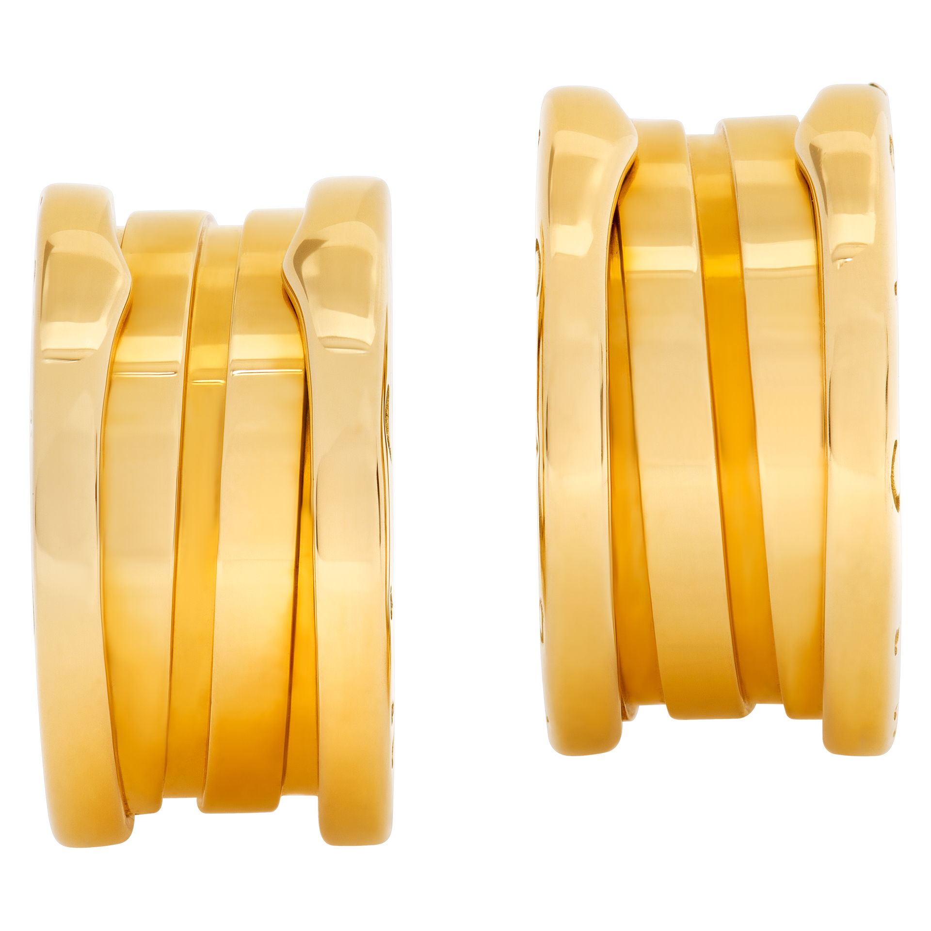 Bvlgari B.Zero1 hoop earrings in 18k yellow gold Bvlgari B.Zero1 hoop earrings in 18k yellow gold
