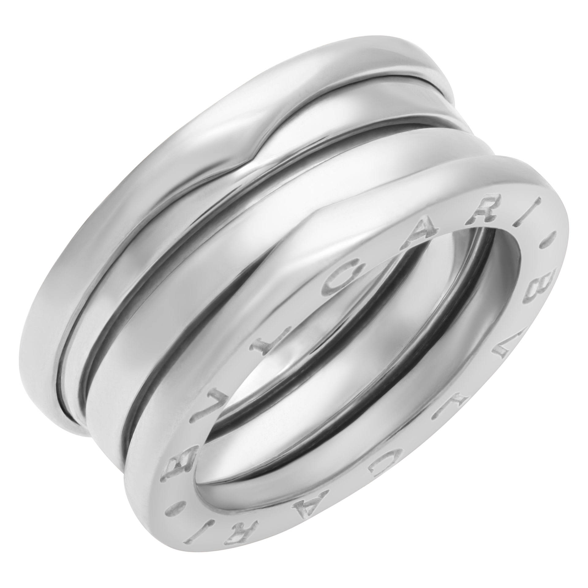 BVLGARI B.zero1 シルバー925 サイズ18号～19号 Bvlgari B-Zero 1 3-Band ring in 18k white gold | Gray & Sons