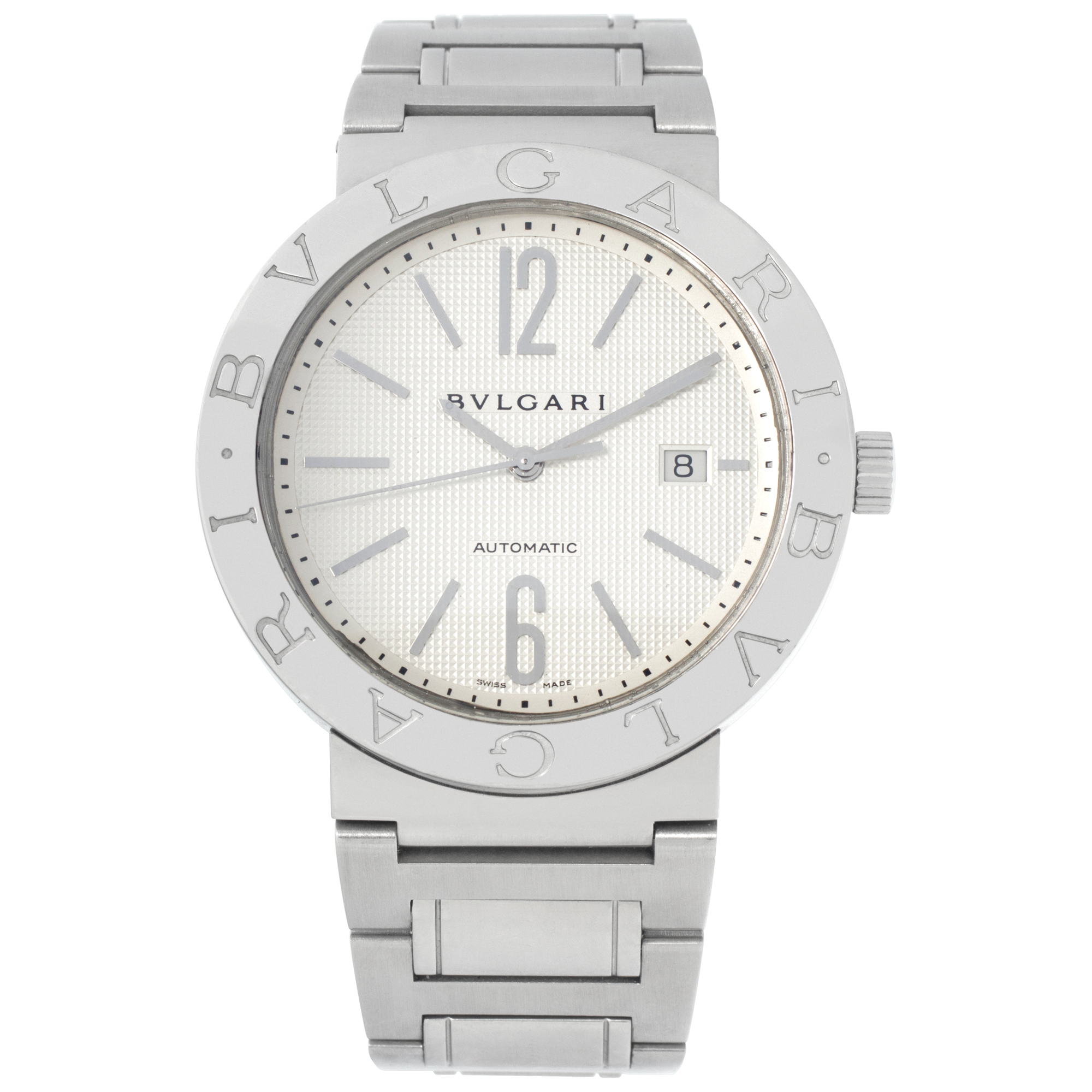 Pre-owned Bvlgari Bvlgari BB 42 SS in Stainless Steel | Gray & Sons