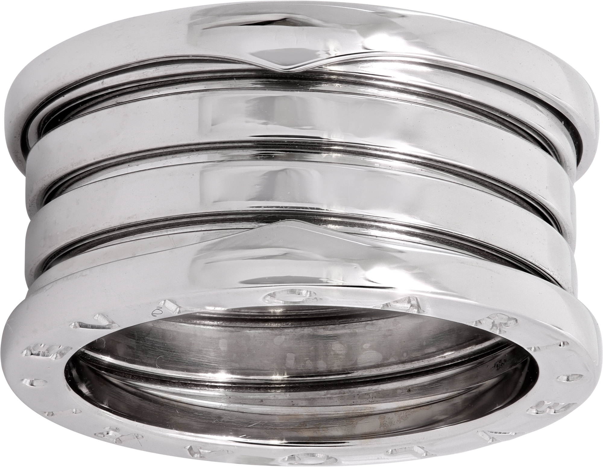 Bvlgari B.zero1 five-band ring in 18k white gold