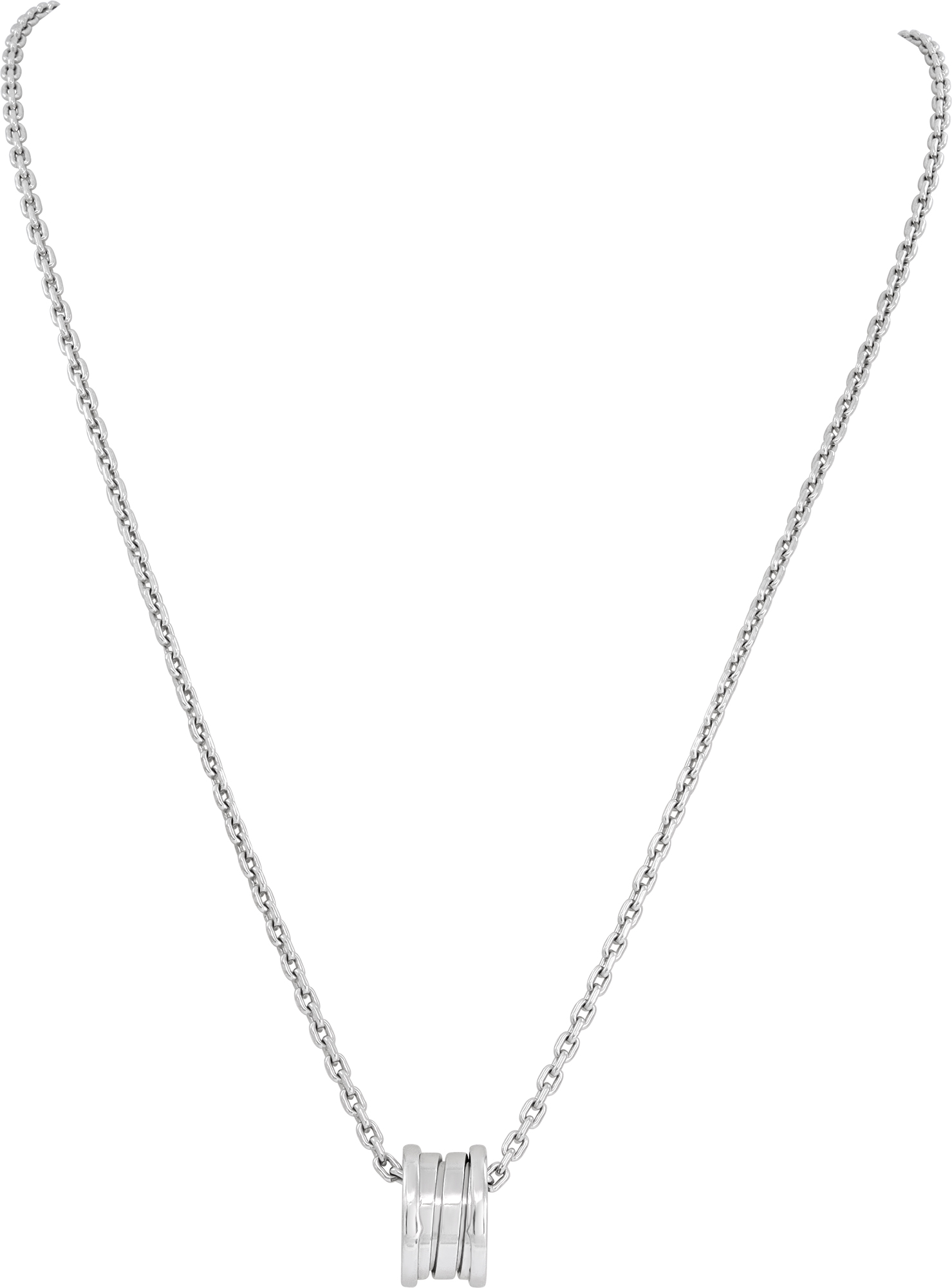 Bvlgari B.Zero1 necklace in 18k white gold N518301