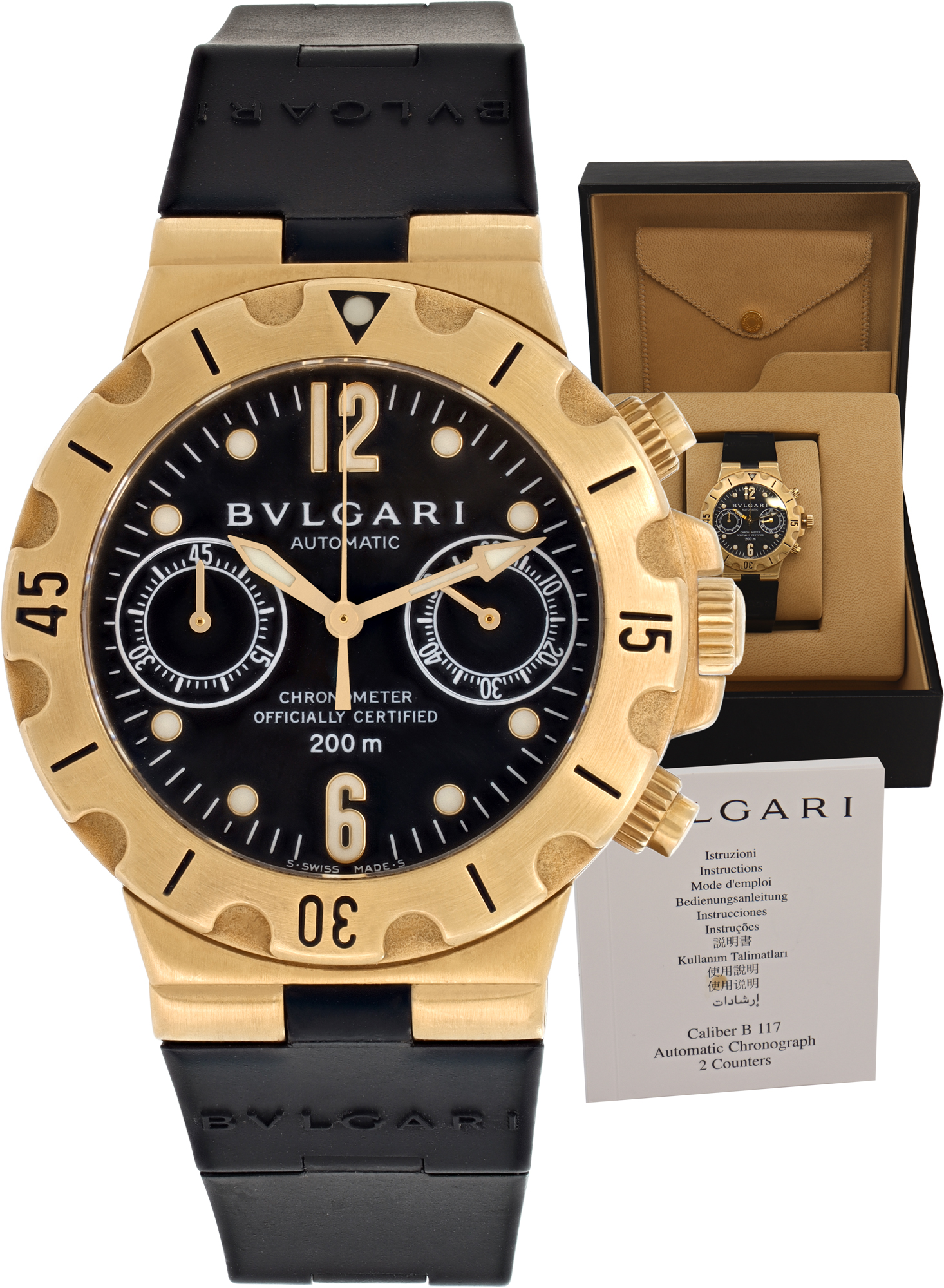 Bvlgari Diagono 38mm sc 38 g