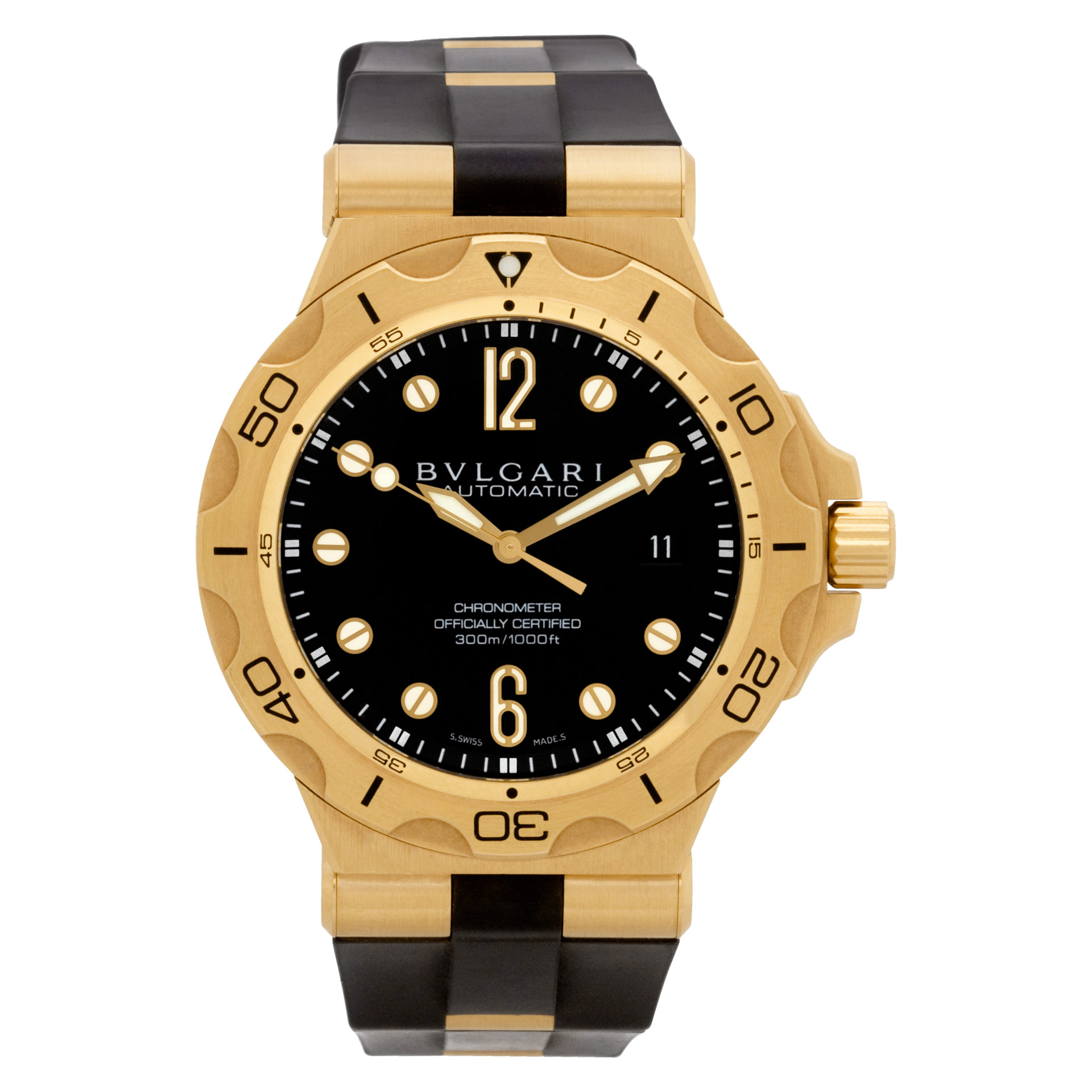 Used Bvlgari Diagono Professional dp42gsd 18k 42mm auto |