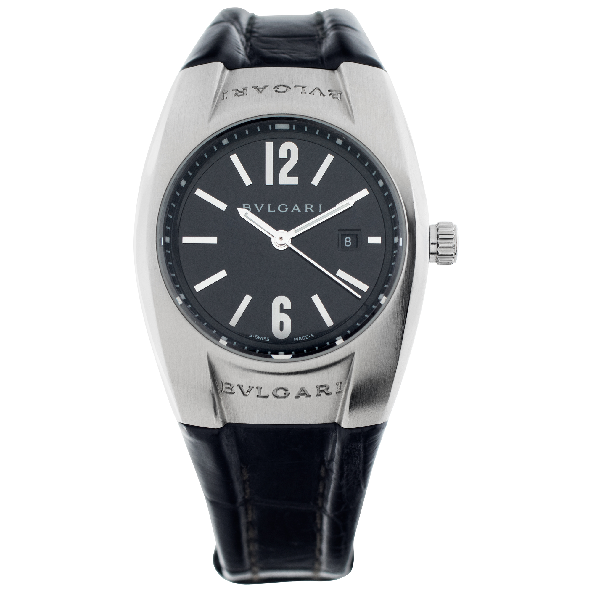 Preowned Bvlgari Ergon eg30s Stainless Steel Black dial 30mm display picture 2