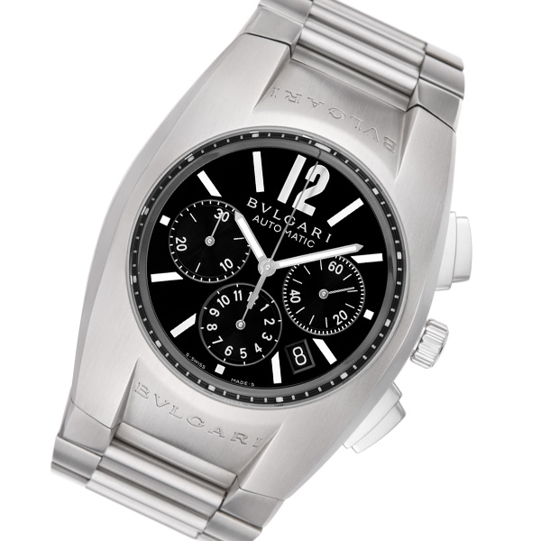 Preowned Bvlgari Ergon eg 40 s ch stainless steel mm auto