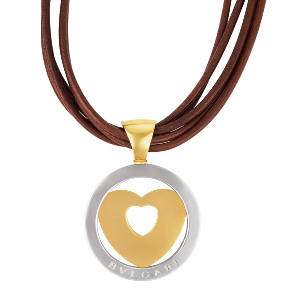 Bvlgari heart pendant | Gray & Sons Jewelers