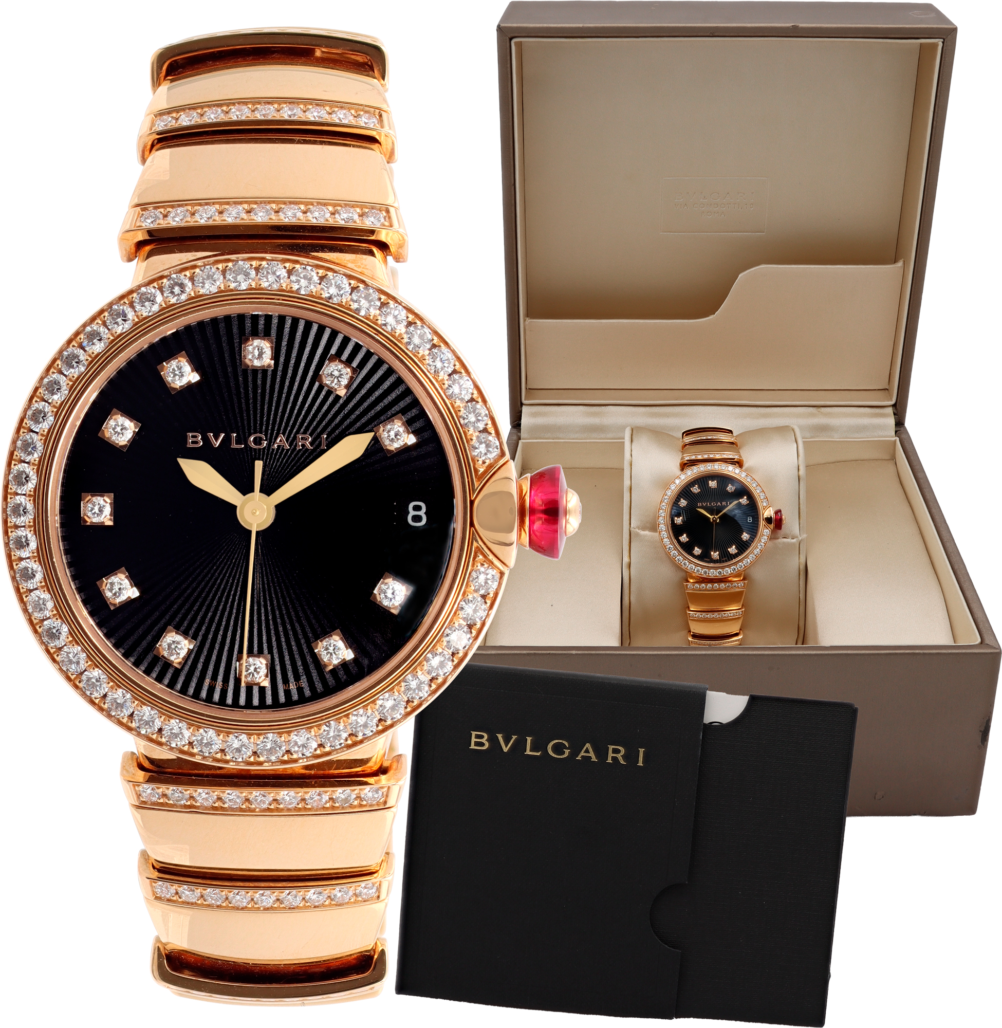 Bvlgari Lucea 33mm LUP33BGDGD1D/11 W530088 \_p