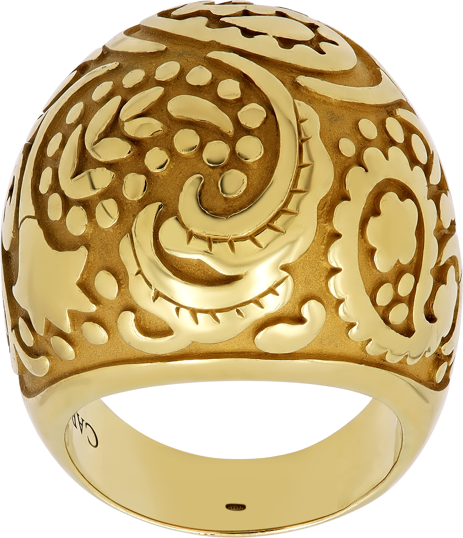 Carrera y Carrera Aqua ring in 18k yellow gold N519175