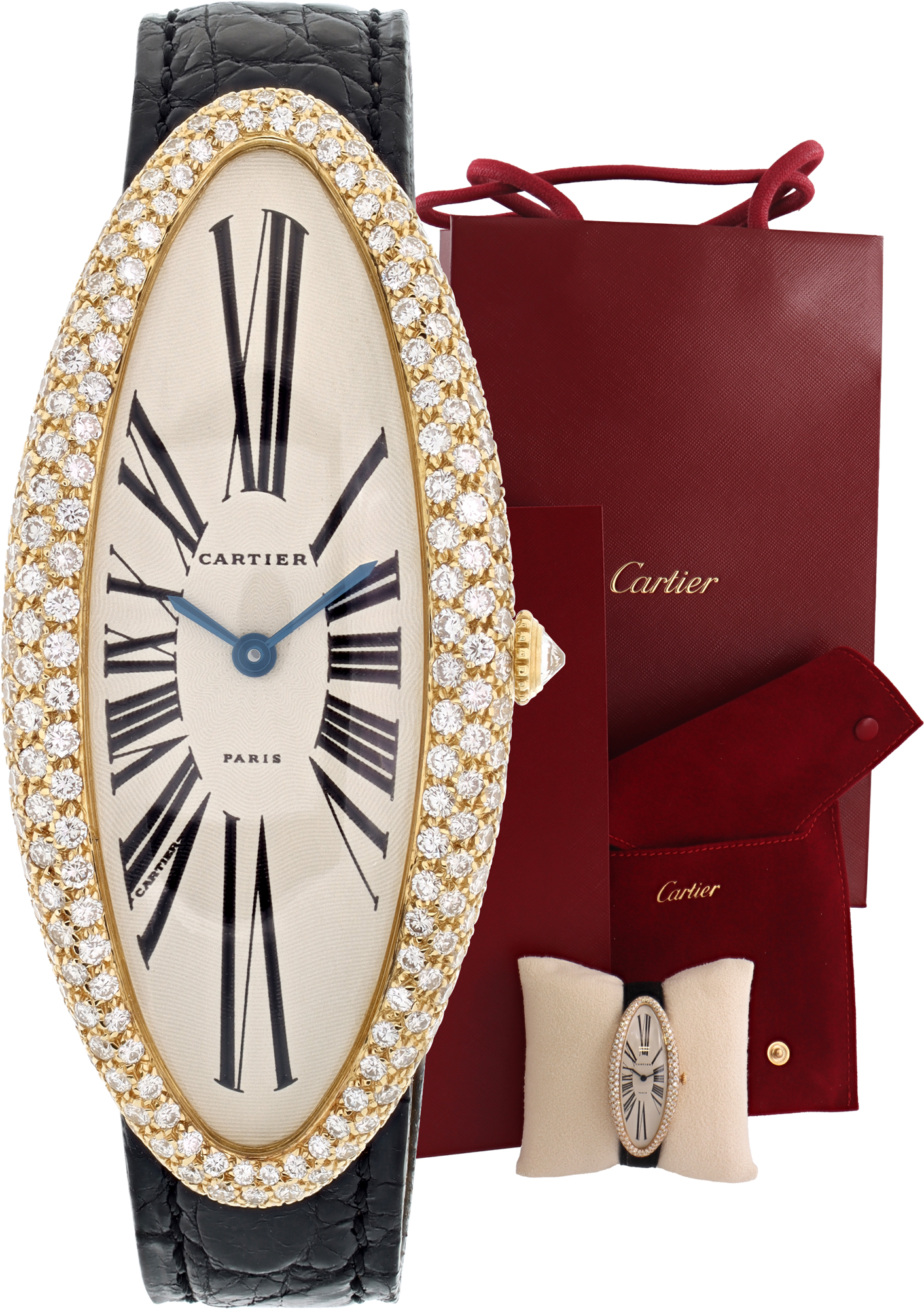 Cartier Baignoire Allongée "Collection Privée" 52mm 13231413 W529255