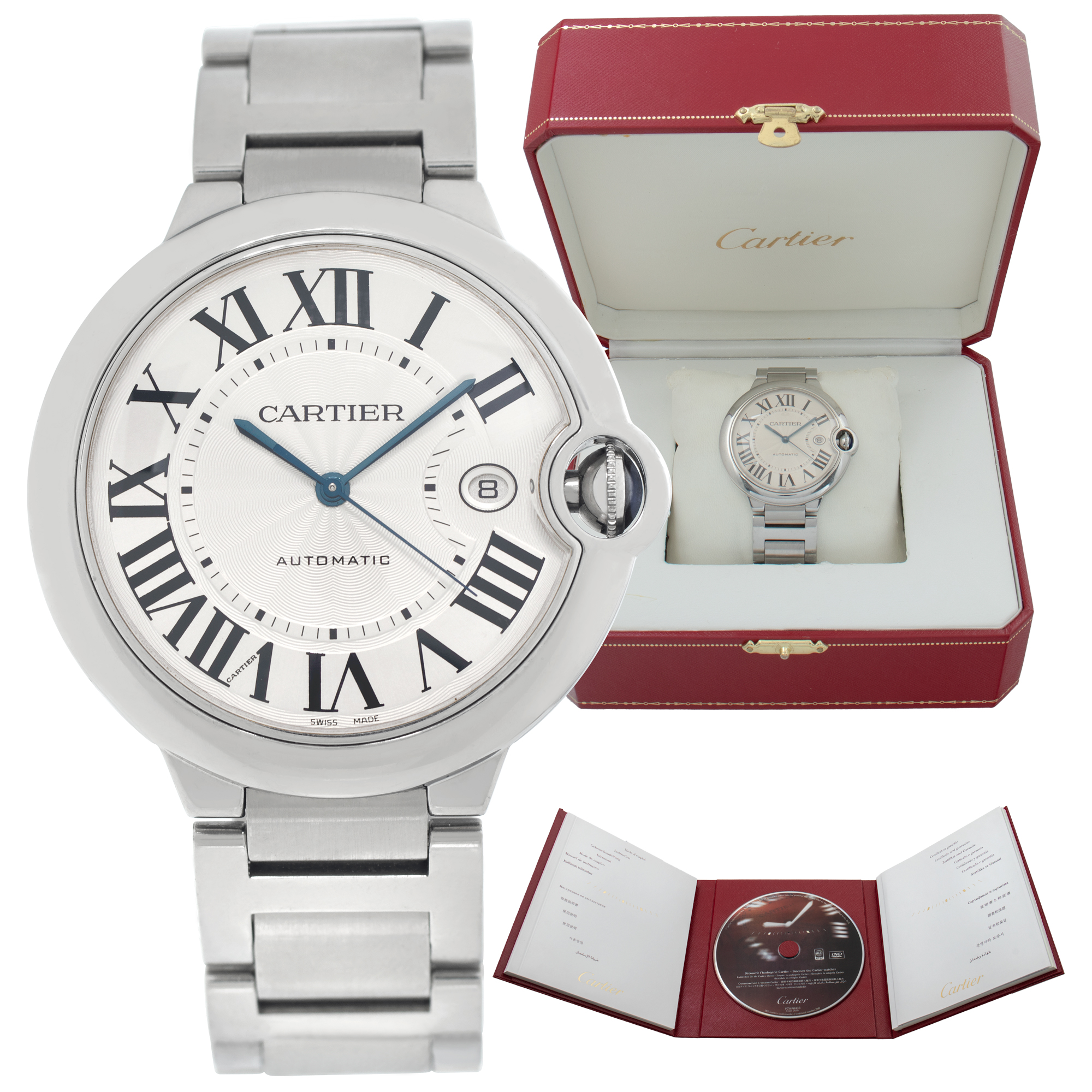 Cartier Ballon Bleu 42mm W69012Z4