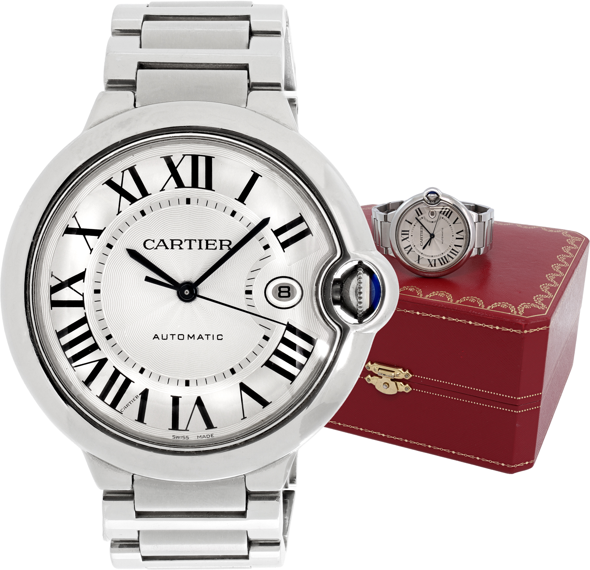 Cartier Ballon Bleu 42mm W69012Z4