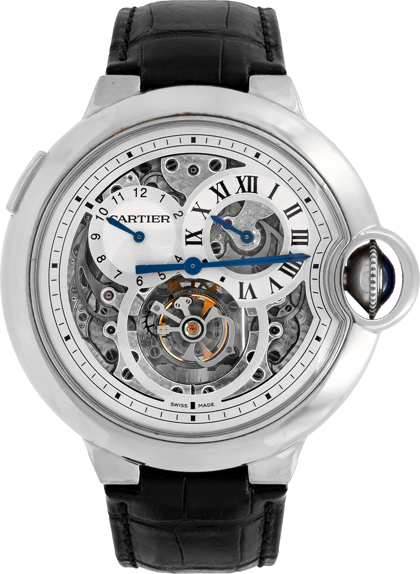 Cartier Ballon Bleu "Ballon Bleu Flying Tourbillon" 46.5mm 3321 W530608