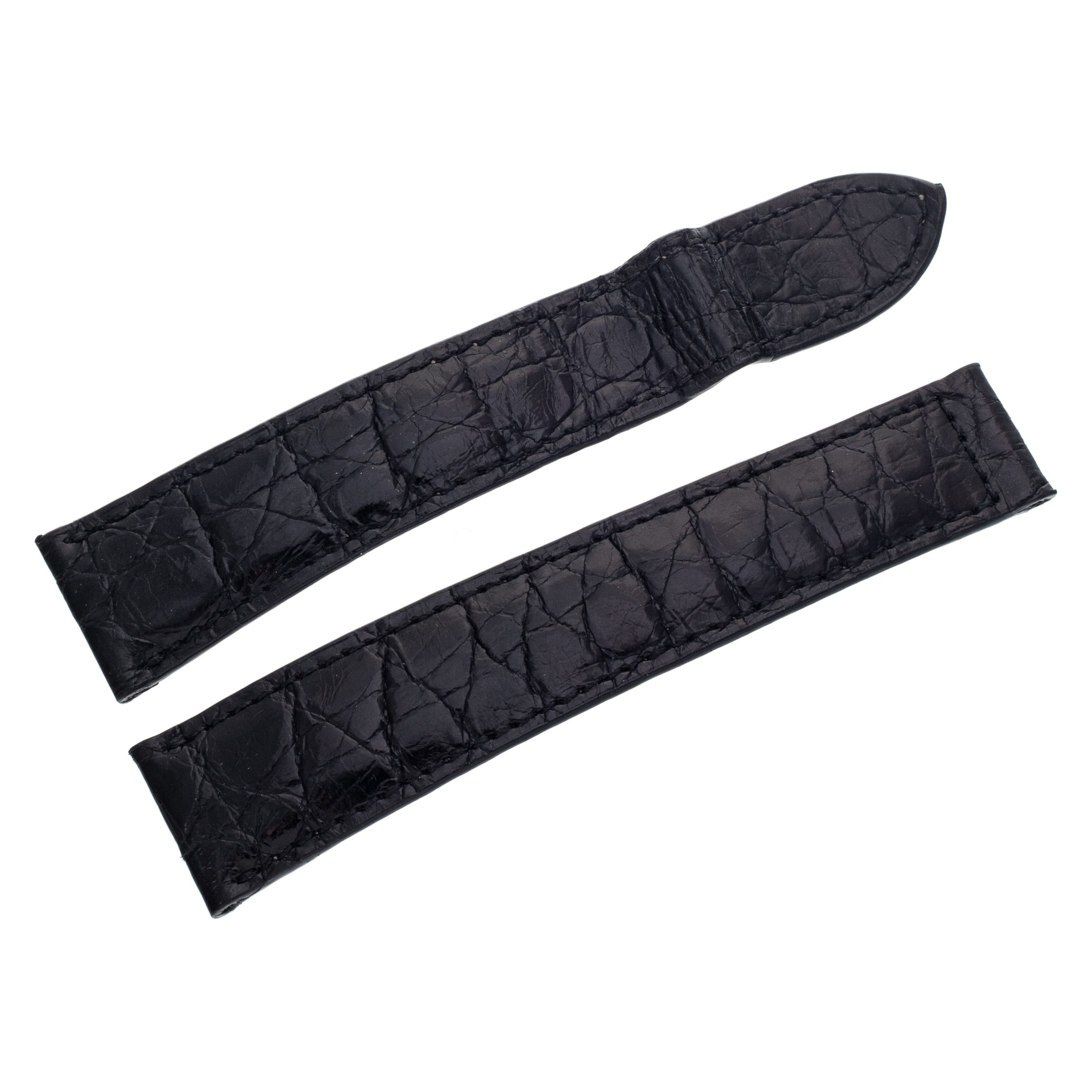 激安アウトレット処分市 | 激安通販のイーサプライ Cartier Black Crocodile Strap (19x16) | Gray & Sons Jewelers 時計