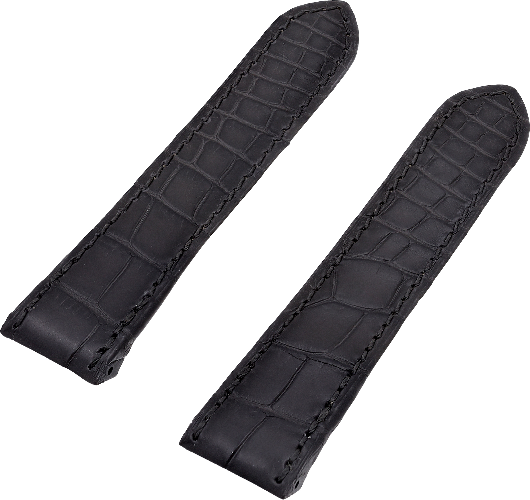 Cartier Charcoal Gray Alligator Strap for a Deployant Clasp (20mm x 18mm)