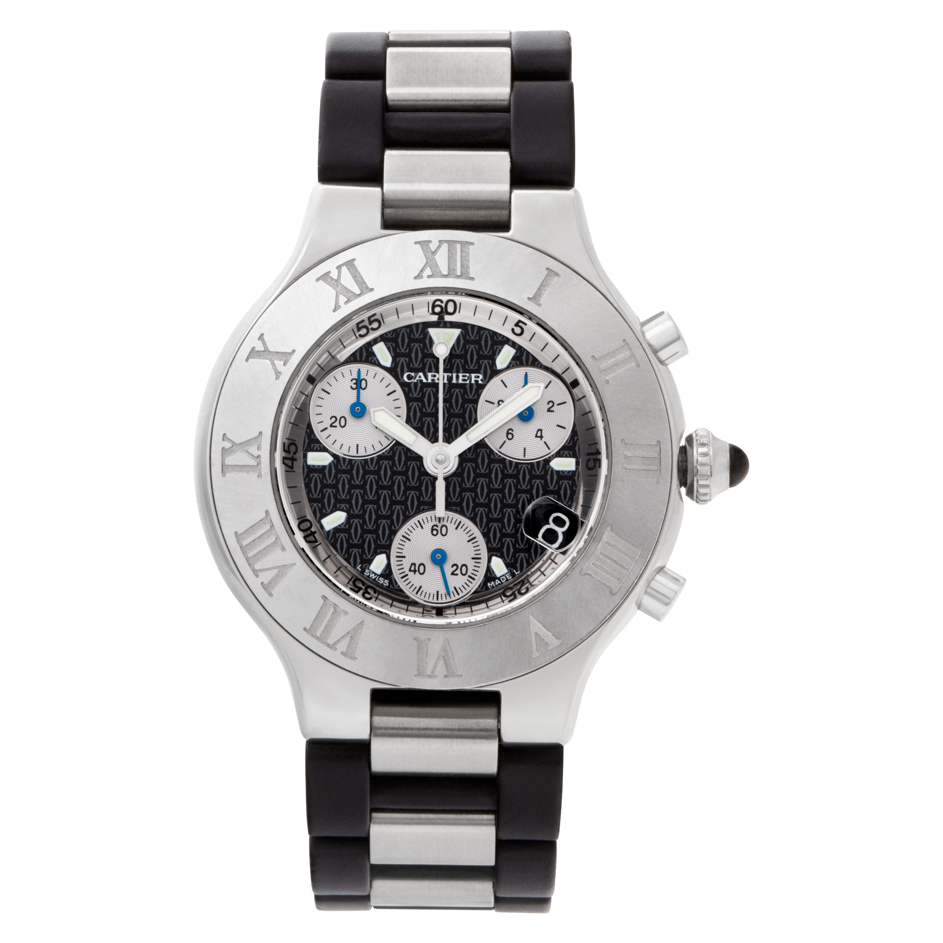Preowned Cartier Chronoscaph 21 W31018H3 Stainless Steel |
