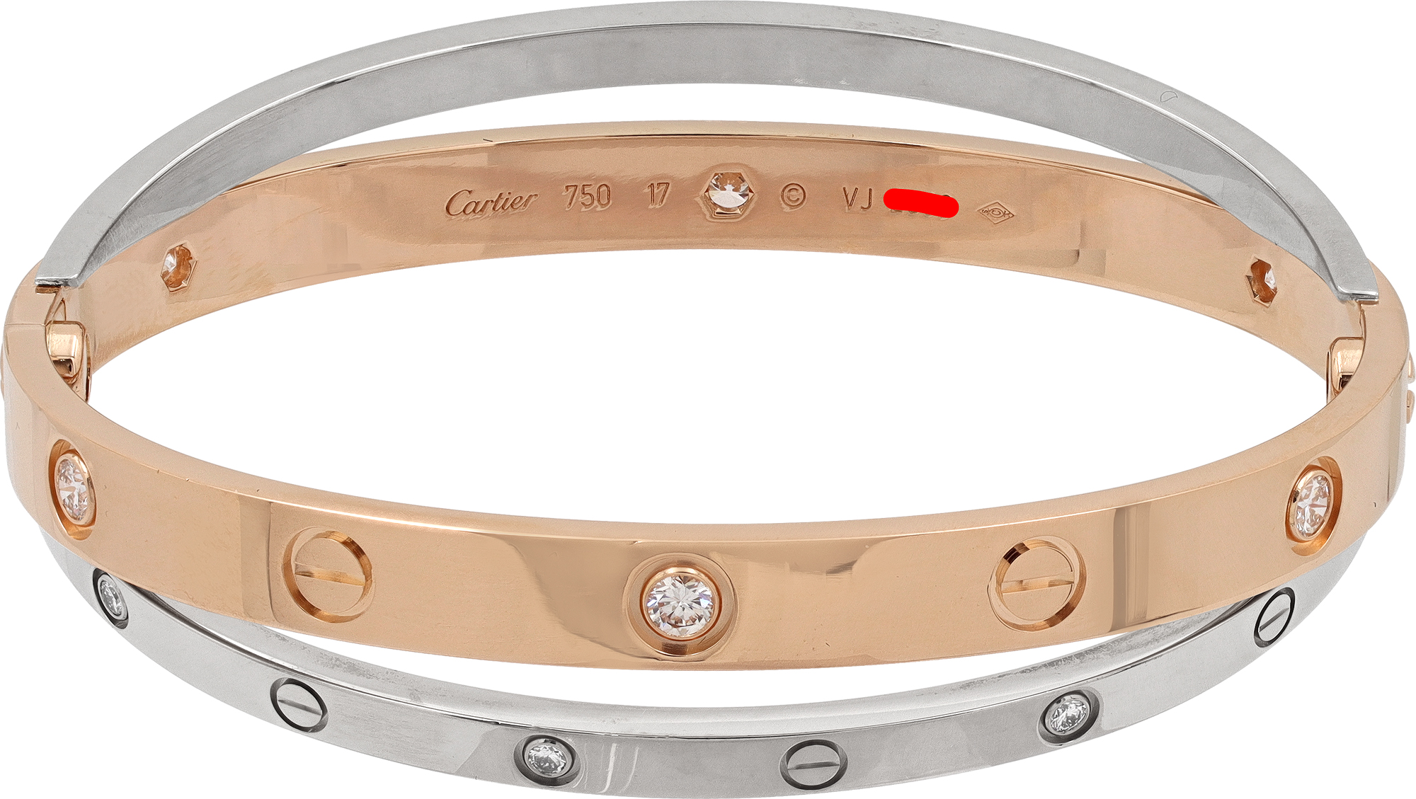 Cartier Double Love bracelet
