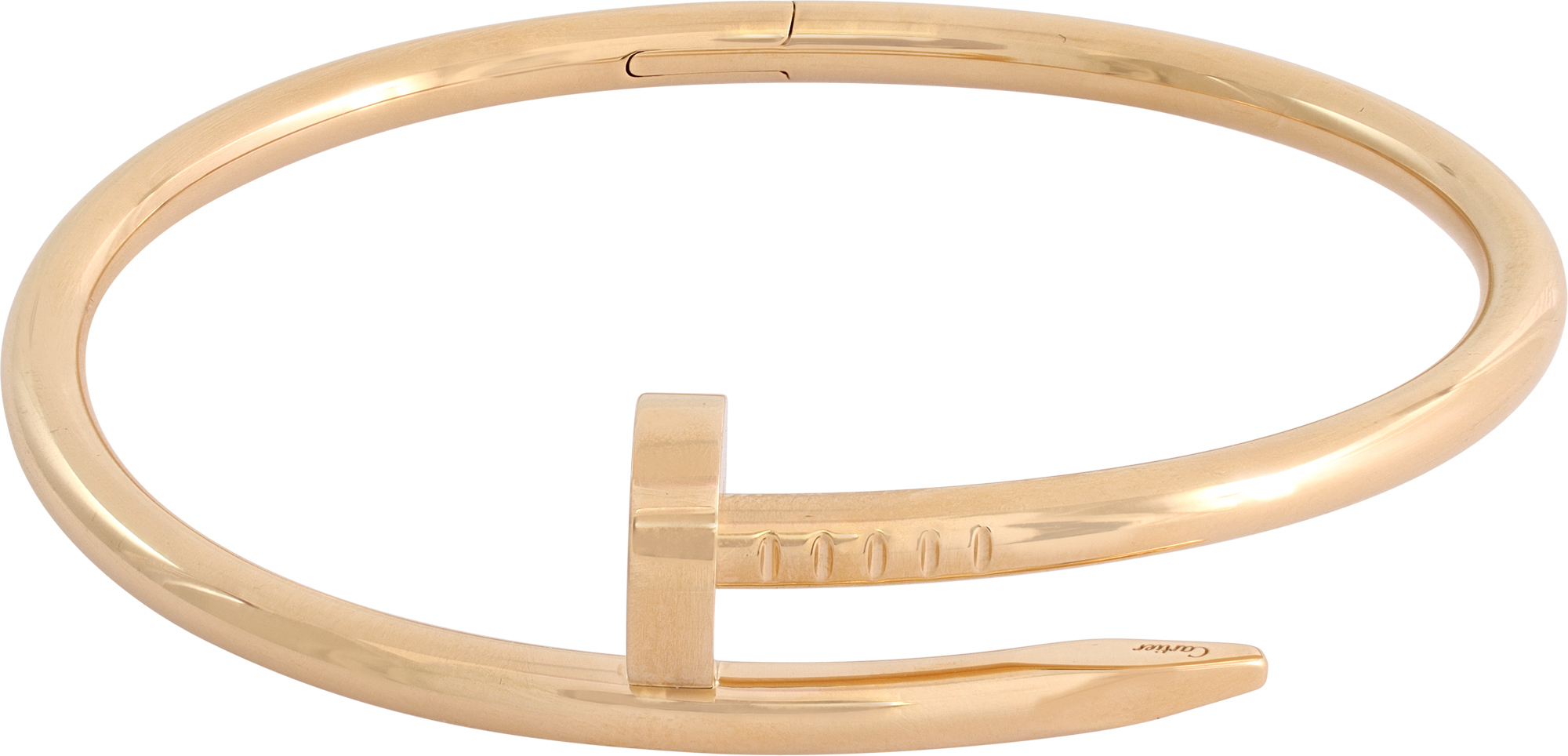 Cartier Just un Clou Classic model in 18k yellow gold. Size 16 N518317
