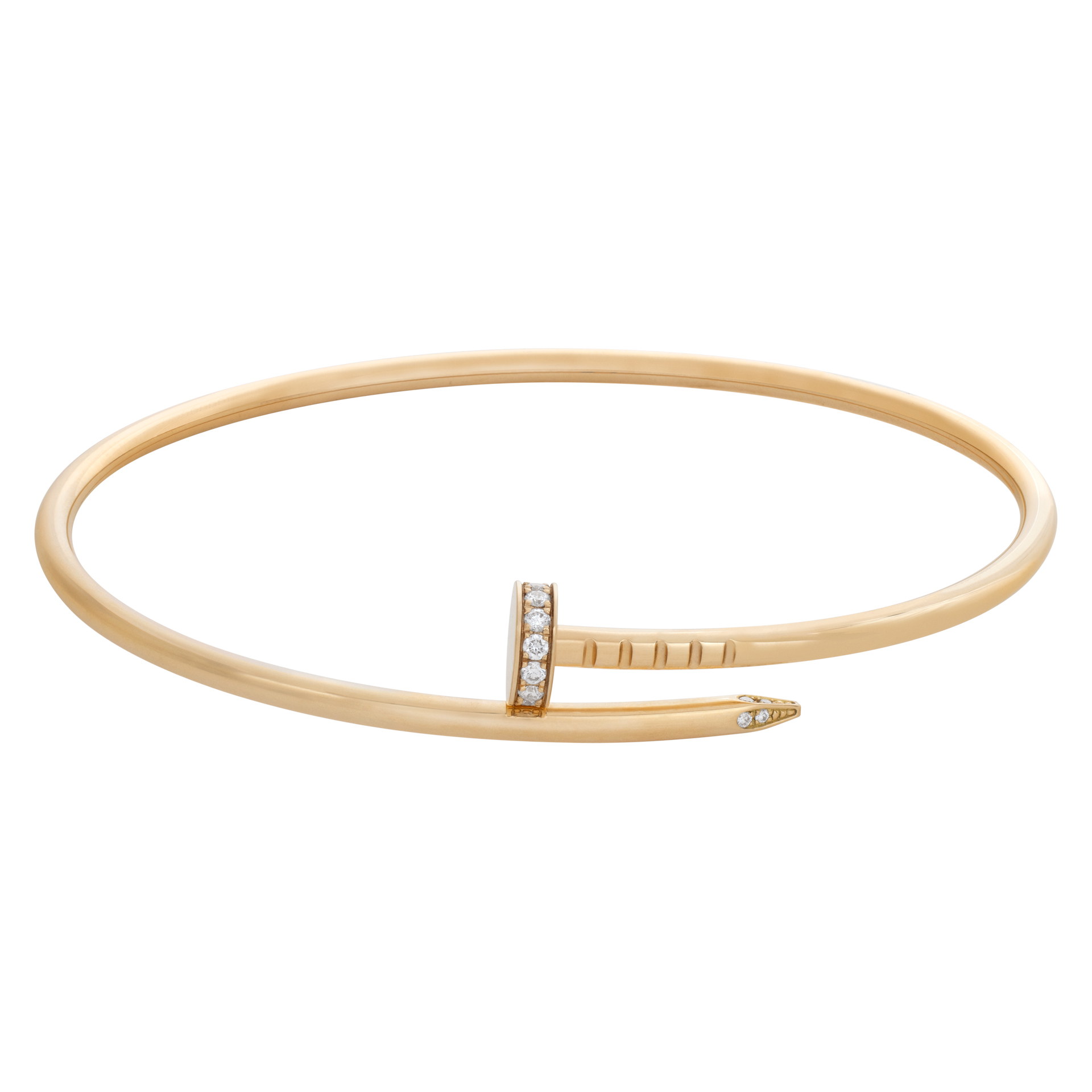 Cartier Juste un Clou bracelet with 20 brilliant cut diamonds