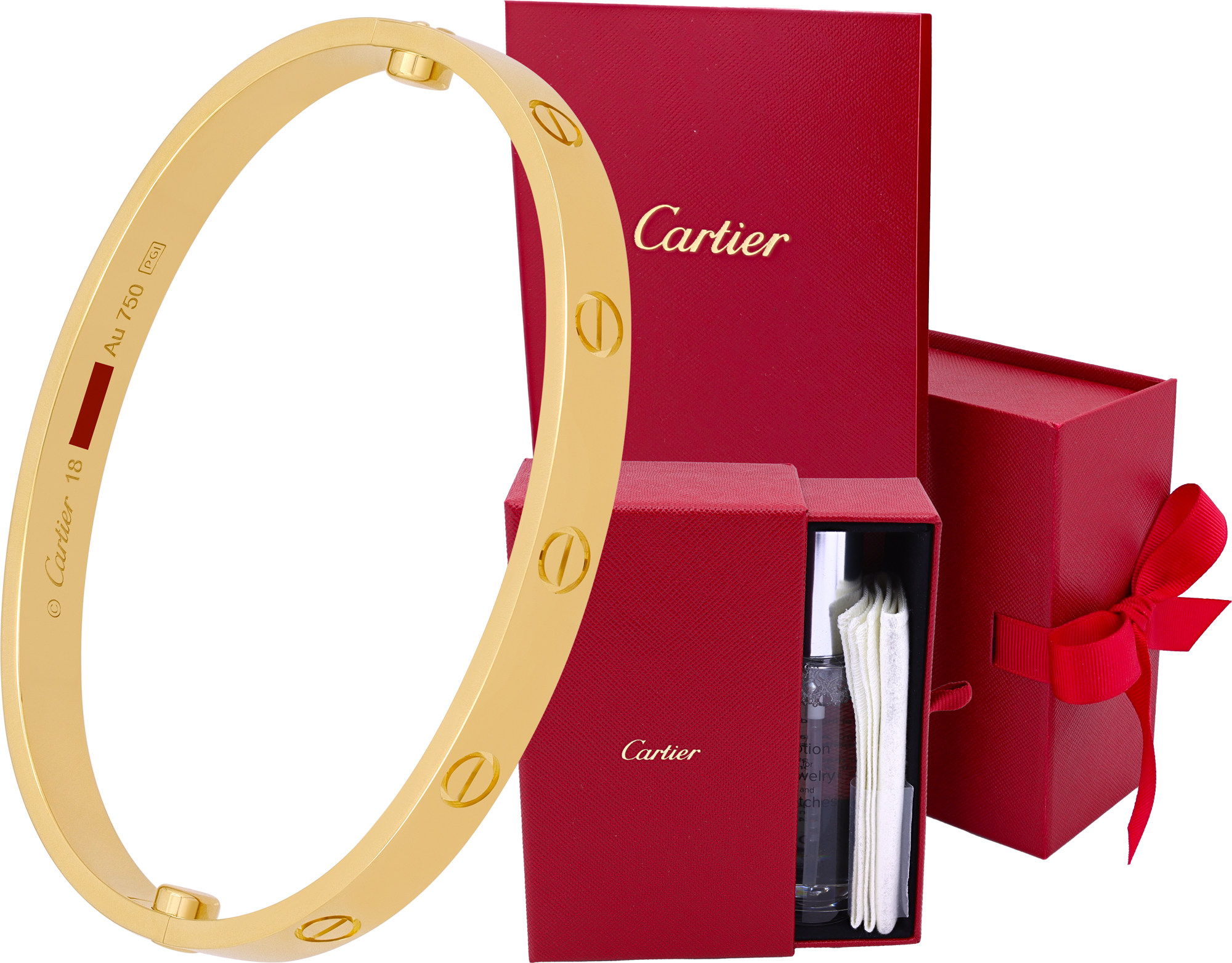 Cartier Love bracelet, Classic Model 18k yellow gold size 18 Cartier Love bracelet, Classic Model 18k yellow gold size 18