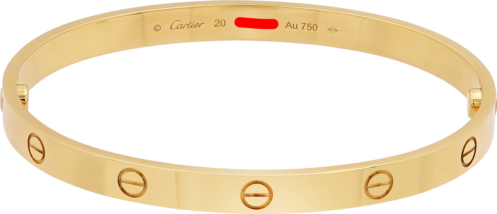 Cartier Love Bracelet, Classic Model, in 18k yellow gold Cartier Love Bracelet, Classic Model, in 18k yellow gold