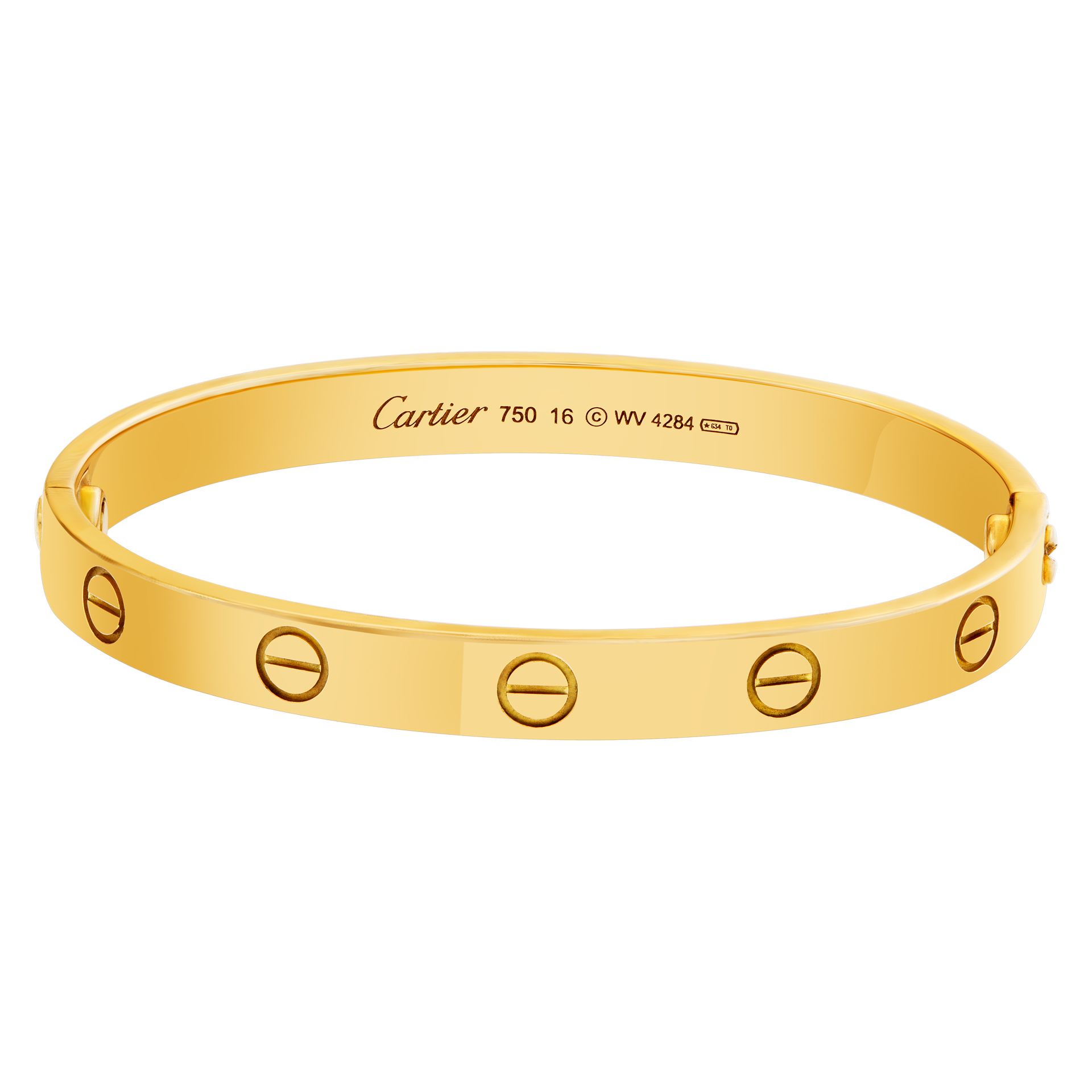 Cartier Love 18K 16号 ラブブレス カルティエ Cartier Love bracelet in 18k, size 16 | Gray & Sons Jewelers