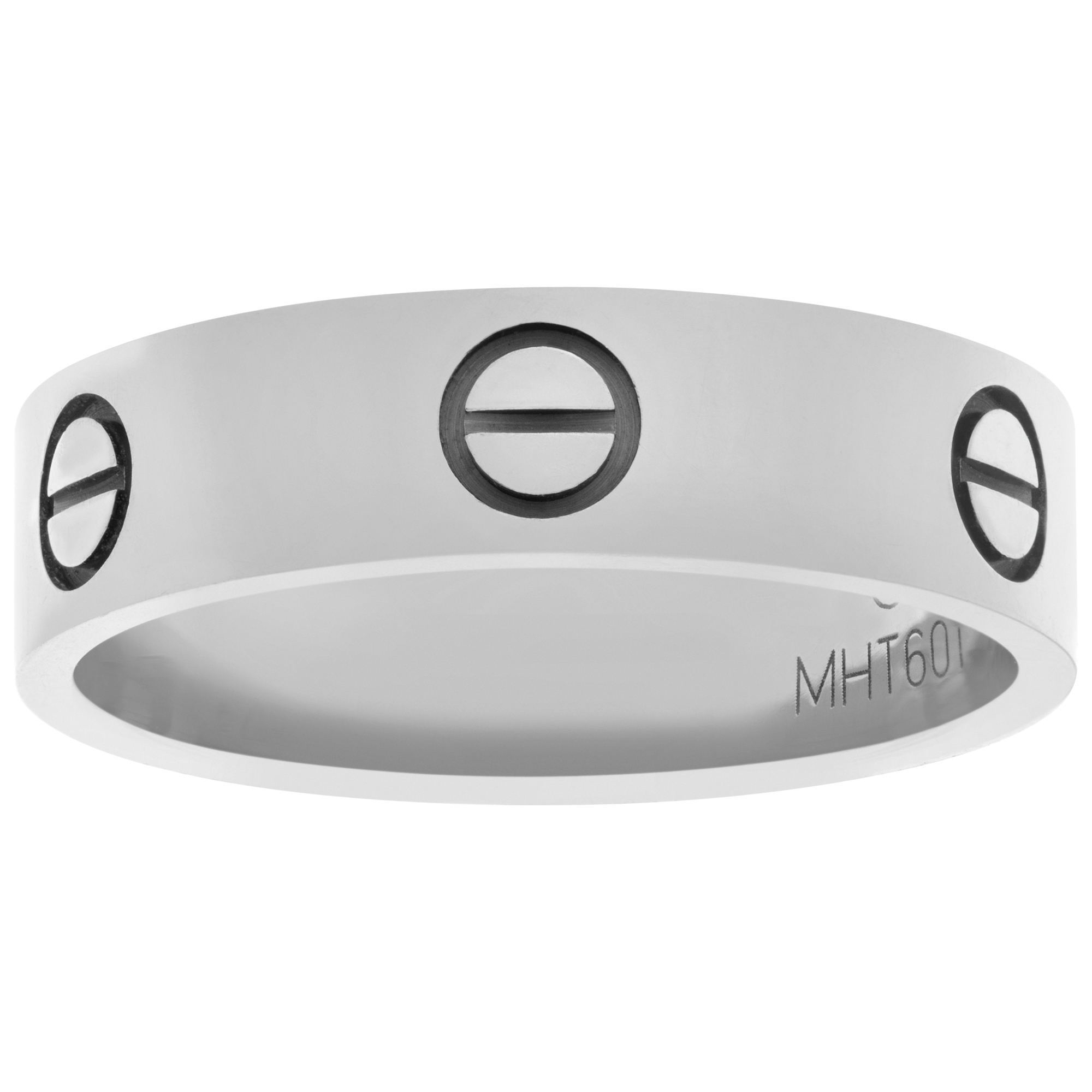 Cartier Love Ring YG 10号 #50 AUTHENTIC CARTIER Love Band RING 18K