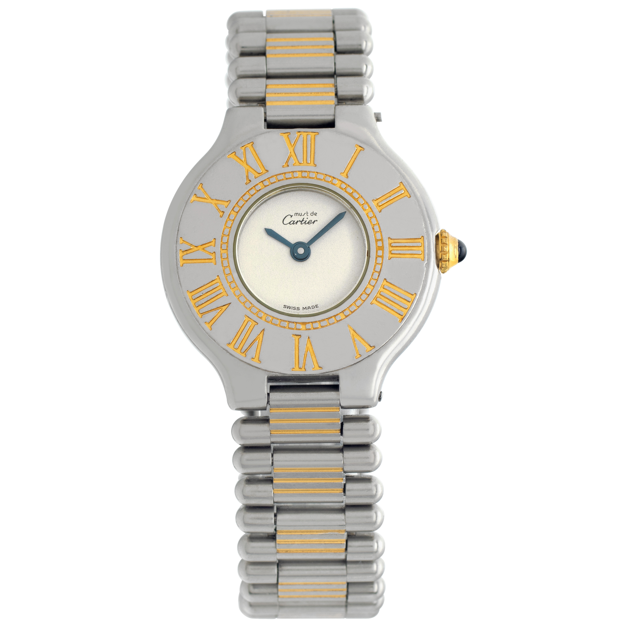 Pre-owned Cartier Must 21 stainless steel 28mm Quartz watch