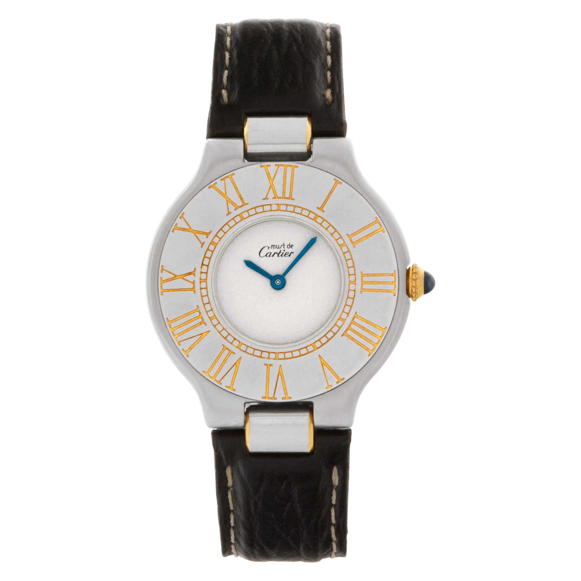 Cartier Must 21 W1000944 Watch - 31mm Yellow Gold and Steel