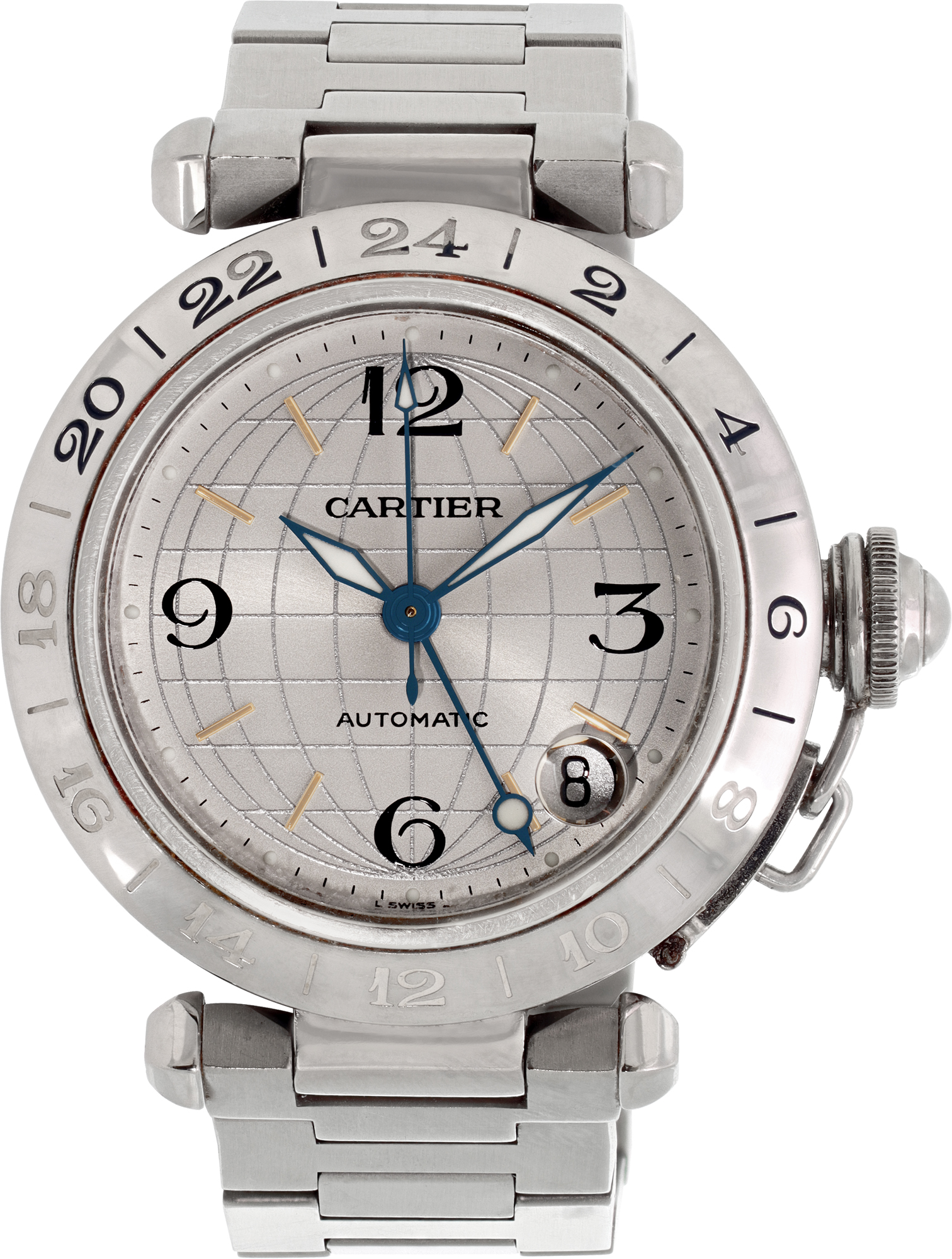 Cartier Pasha 35 35mm W31029M7