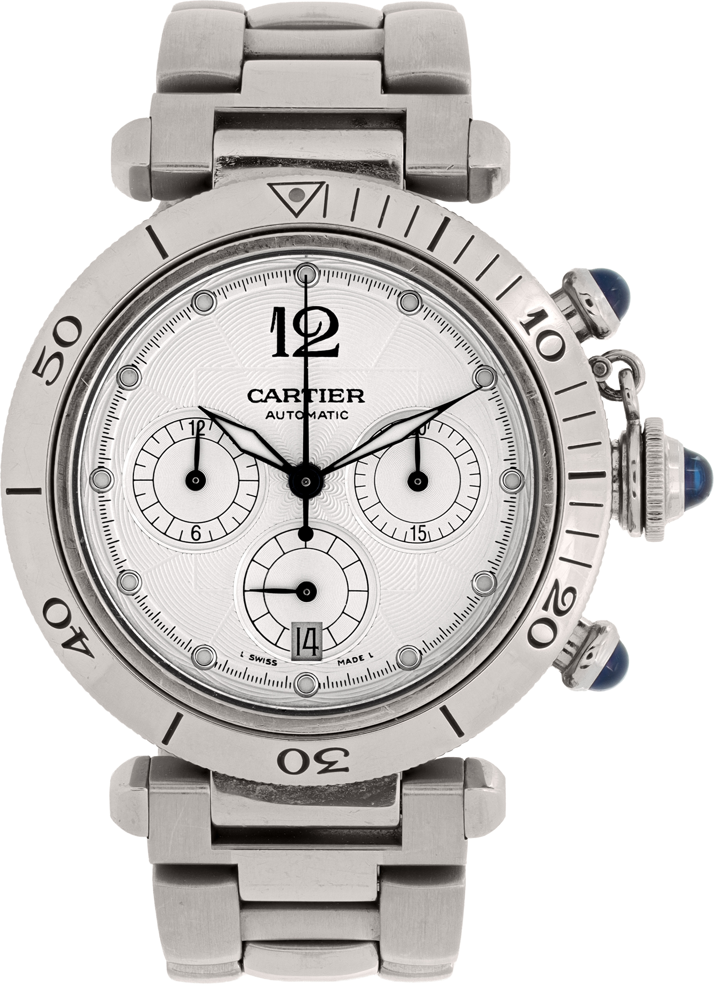 Cartier Pasha Chronograph 38mm 2113 W529757